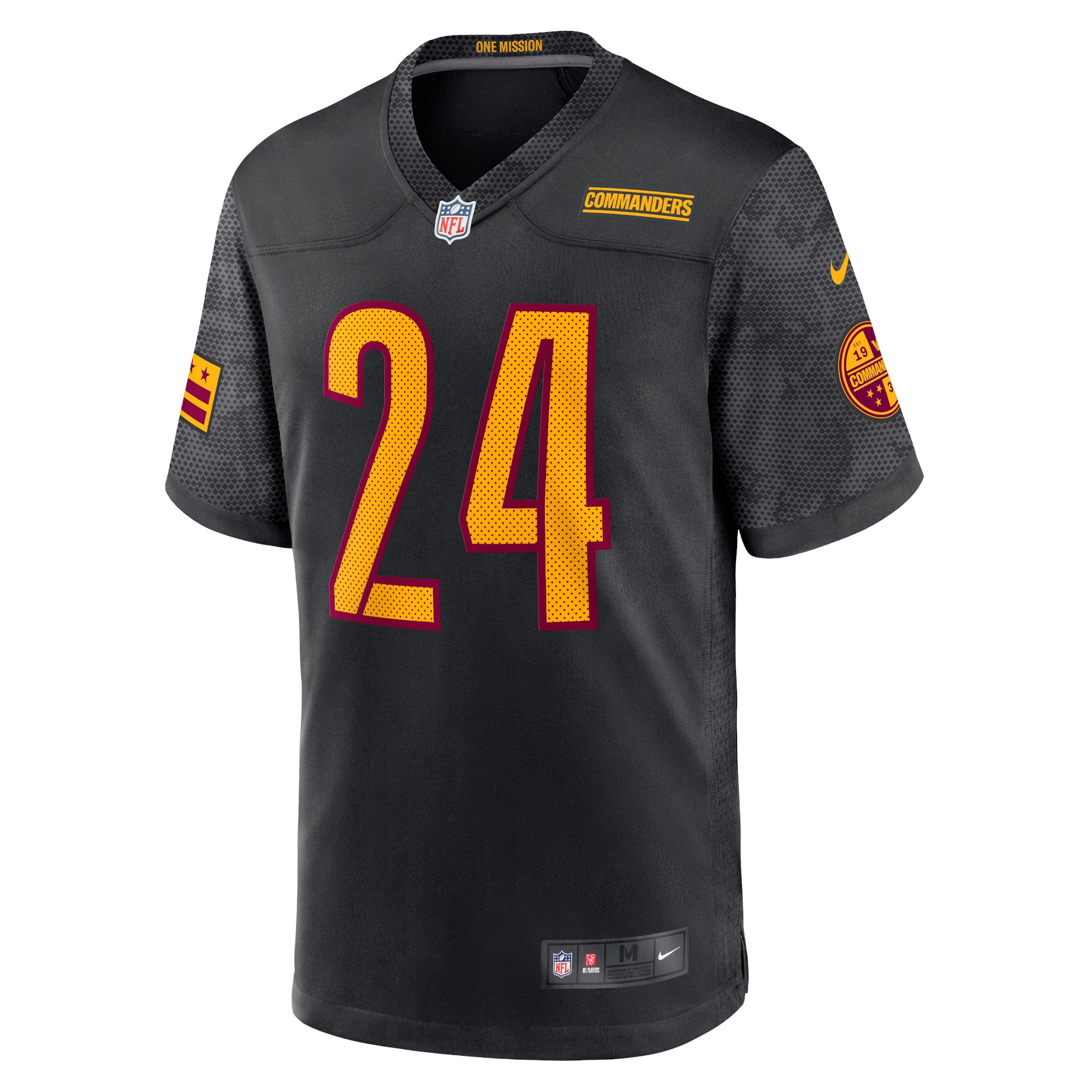 Antonio Gibson Washington Commanders Nike Youth Game Jersey - Black - vstockx
