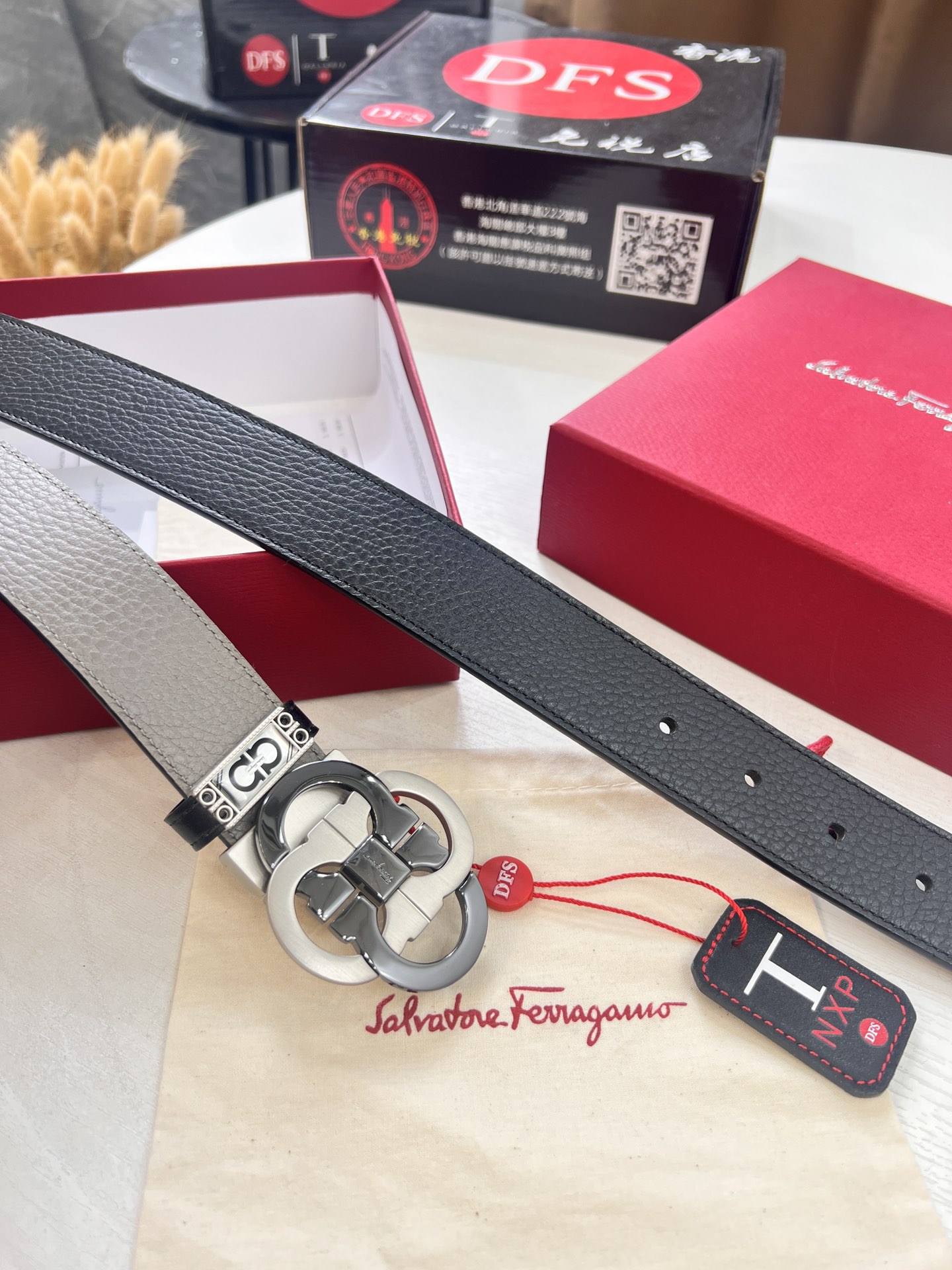 Streetwear Belt Ferragamo 321821size:3.5cm - vstockx