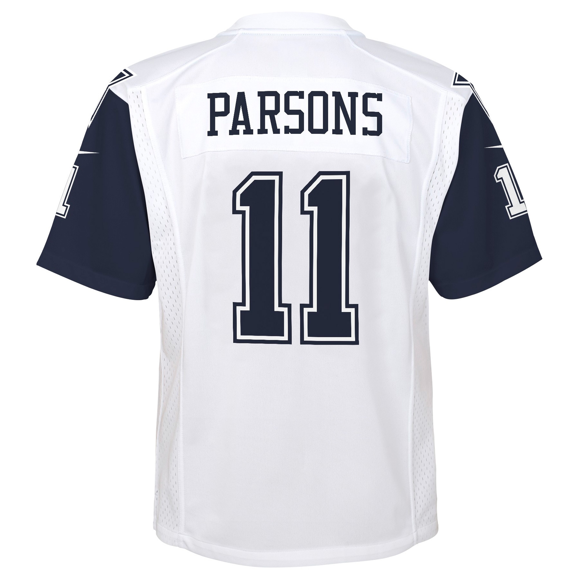 Micah Parsons Dallas Cowboys Nike Youth Alternate Game Jersey - White - vstockx