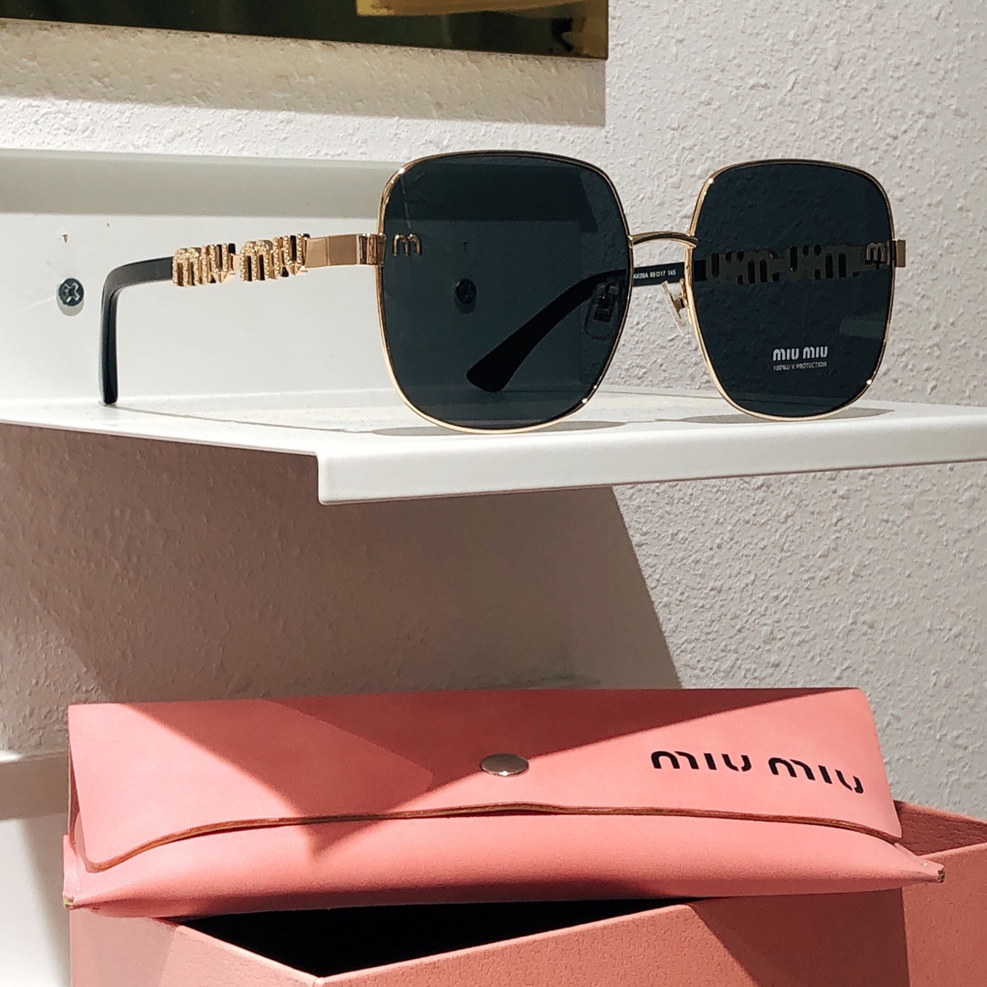 sunglasses Miu Miu SMU028N SIZE:60-17-145 - vstockx