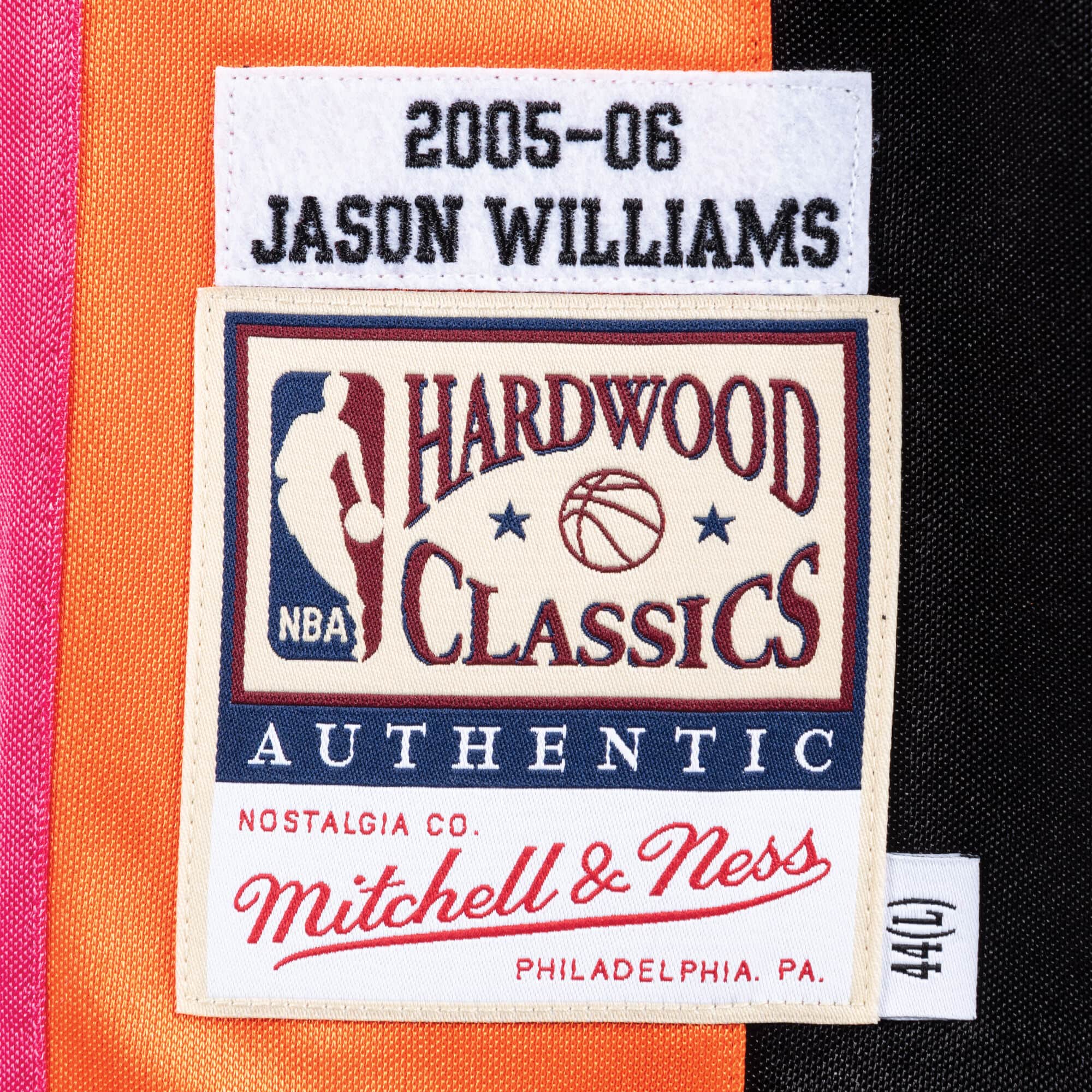 Authentic Jersey Miami Heat Alternate 2005-06 Jason Williams - vstockx