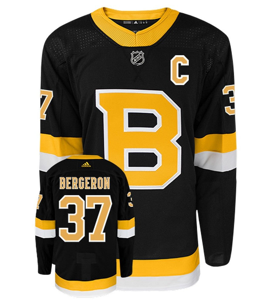 Patrice Bergeron Boston Bruins Adidas Primegreen Authentic NHL Hockey Jersey - vstockx