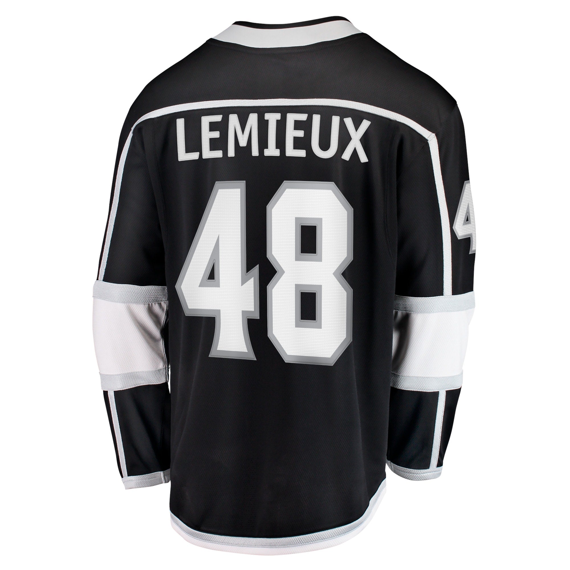 Men's Fanatics Branded Brendan Lemieux Black Los Angeles Kings Home Breakaway Player Jersey - vstockx