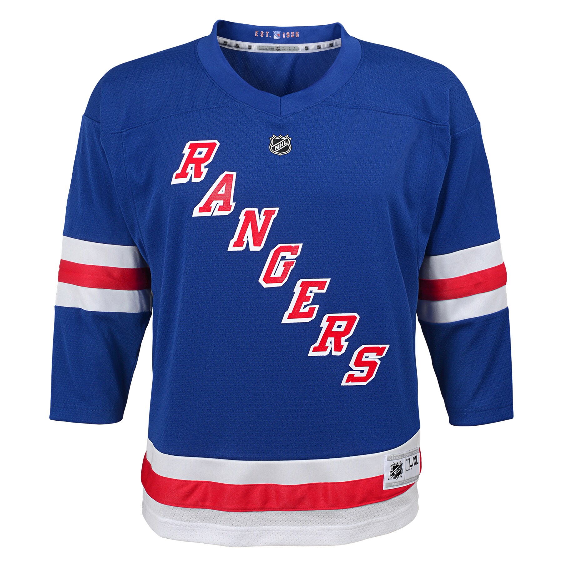 Alexis Lafreniere New York Rangers Infant Home Replica Player Jersey - Blue - vstockx