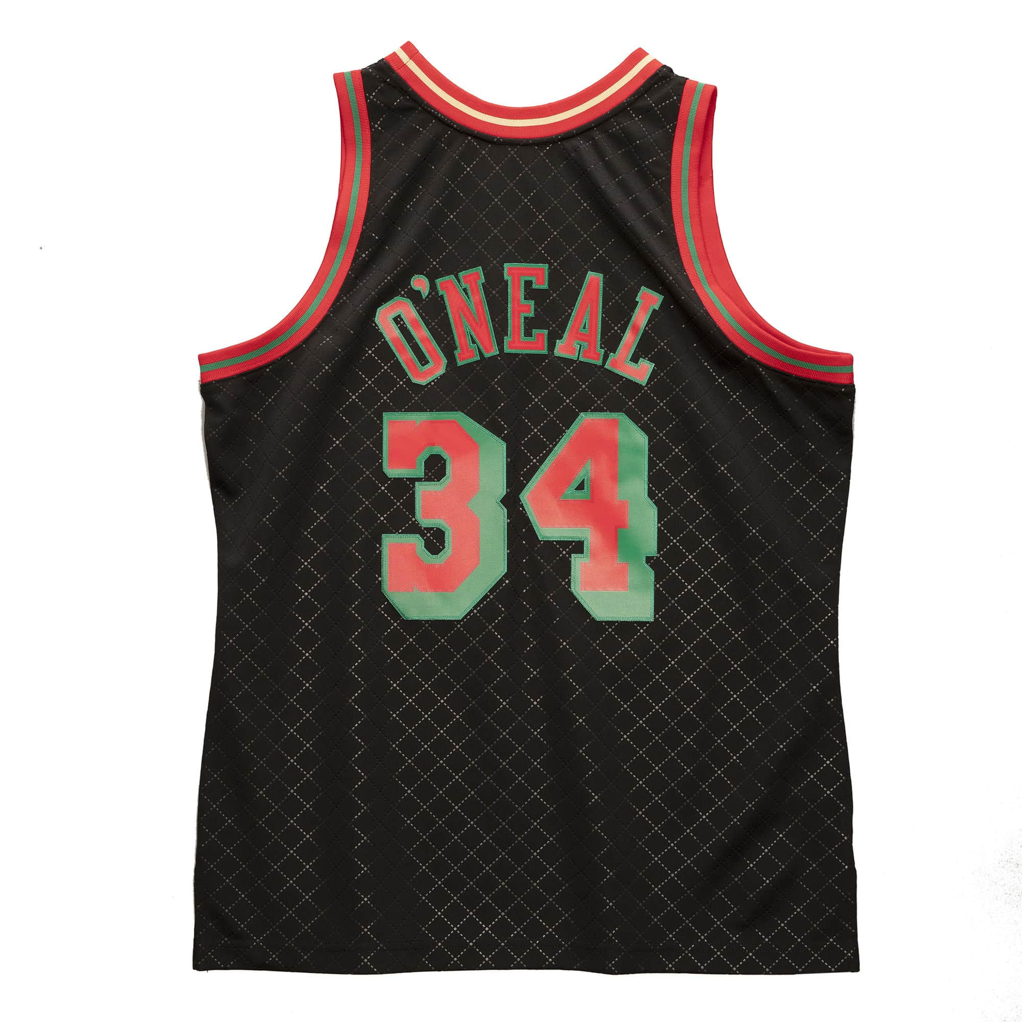 Neapolitan Swingman Shaquille O'Neal Los Angeles Lakers 1996-97 Jersey - vstockx
