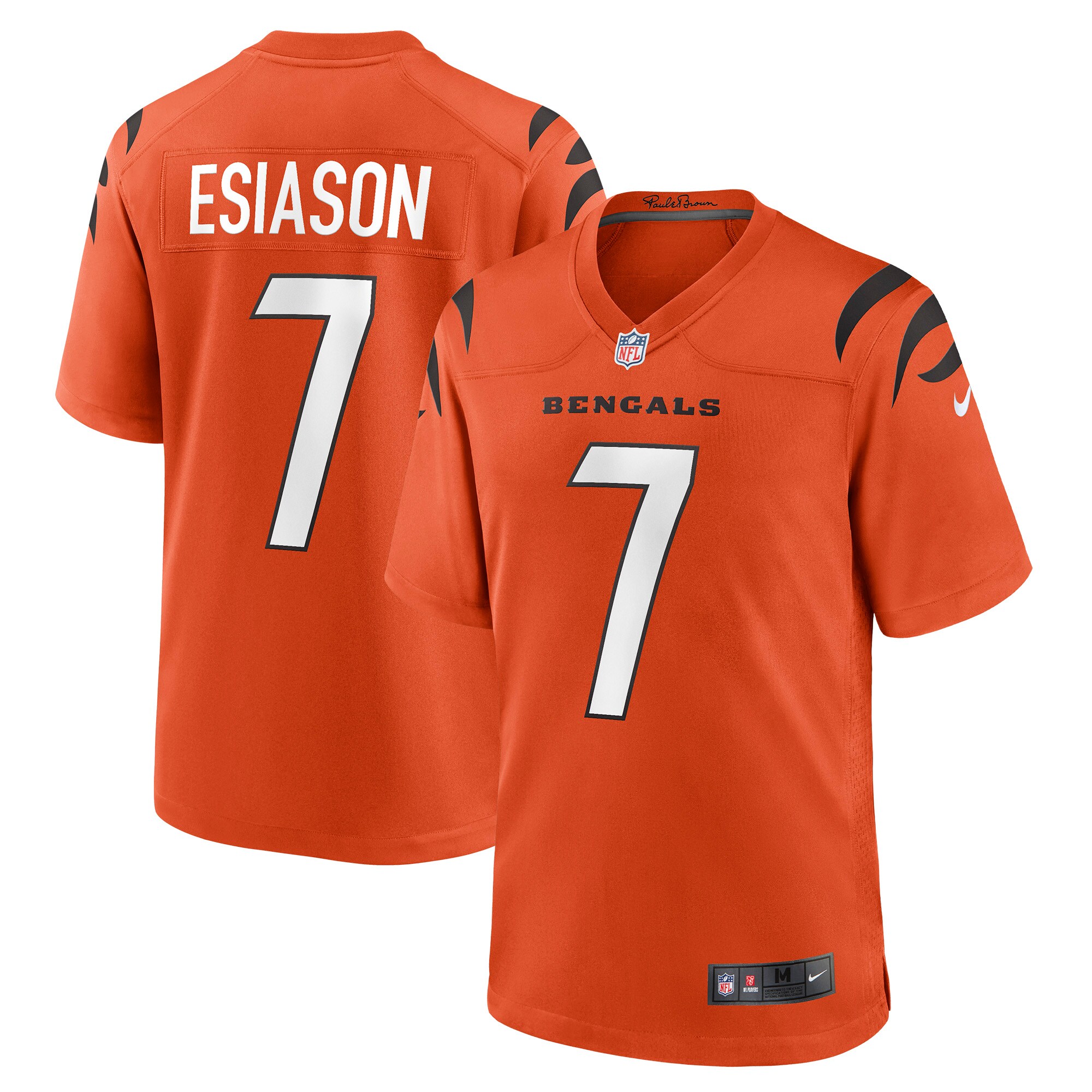 Boomer Esiason Cincinnati Bengals Nike Retired Player Alternate Game Jersey - Orange - vstockx