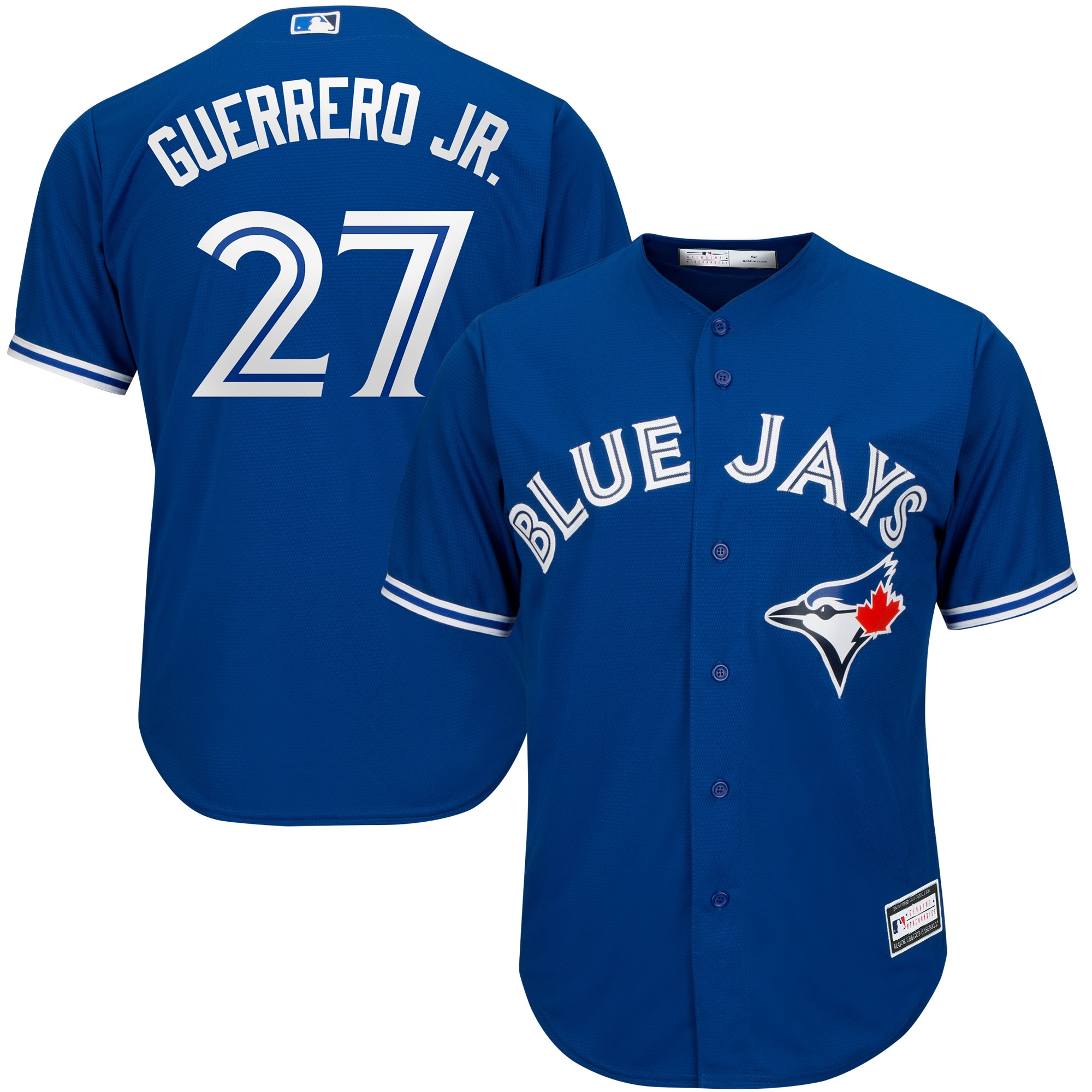 Vladimir Guerrero Jr. Toronto Blue Jays Big & Tall Replica Player Jersey - Royal - vstockx