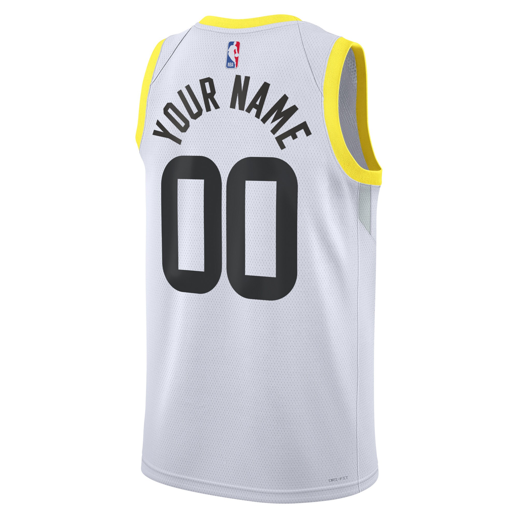 Utah Jazz Nike Unisex Swingman Custom Jersey White - Association Edition - vstockx