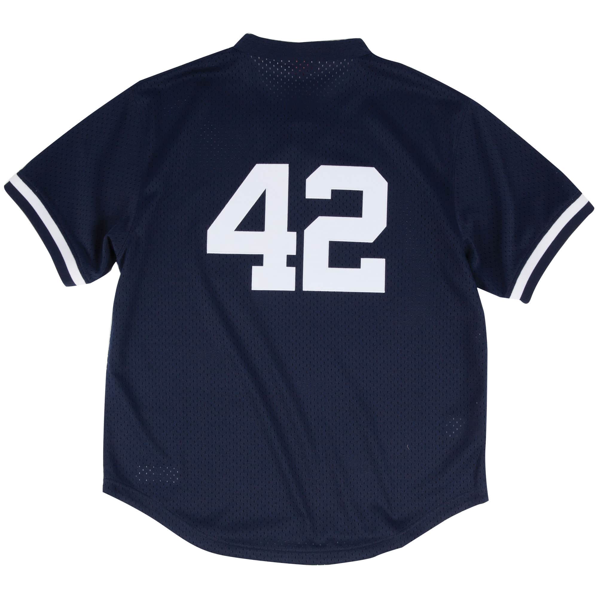 Authentic Mesh BP Jersey New York Yankees 1995 Mariano Rivera - vstockx