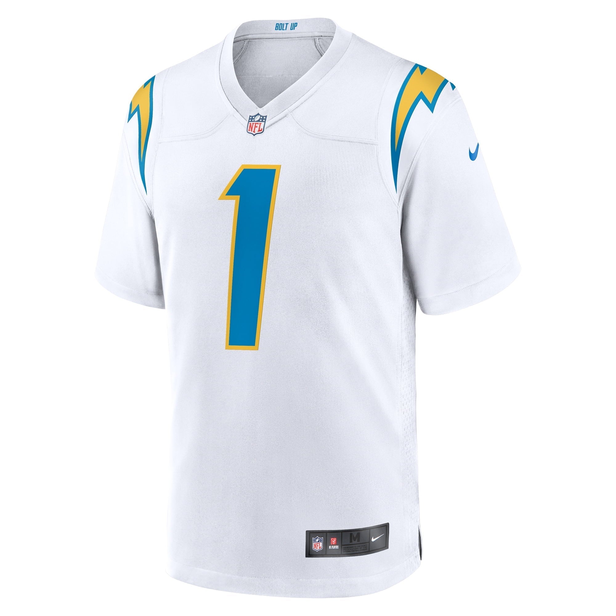 Men's Nike Quentin Johnston White Los Angeles Chargers Away Game Jersey - vstockx