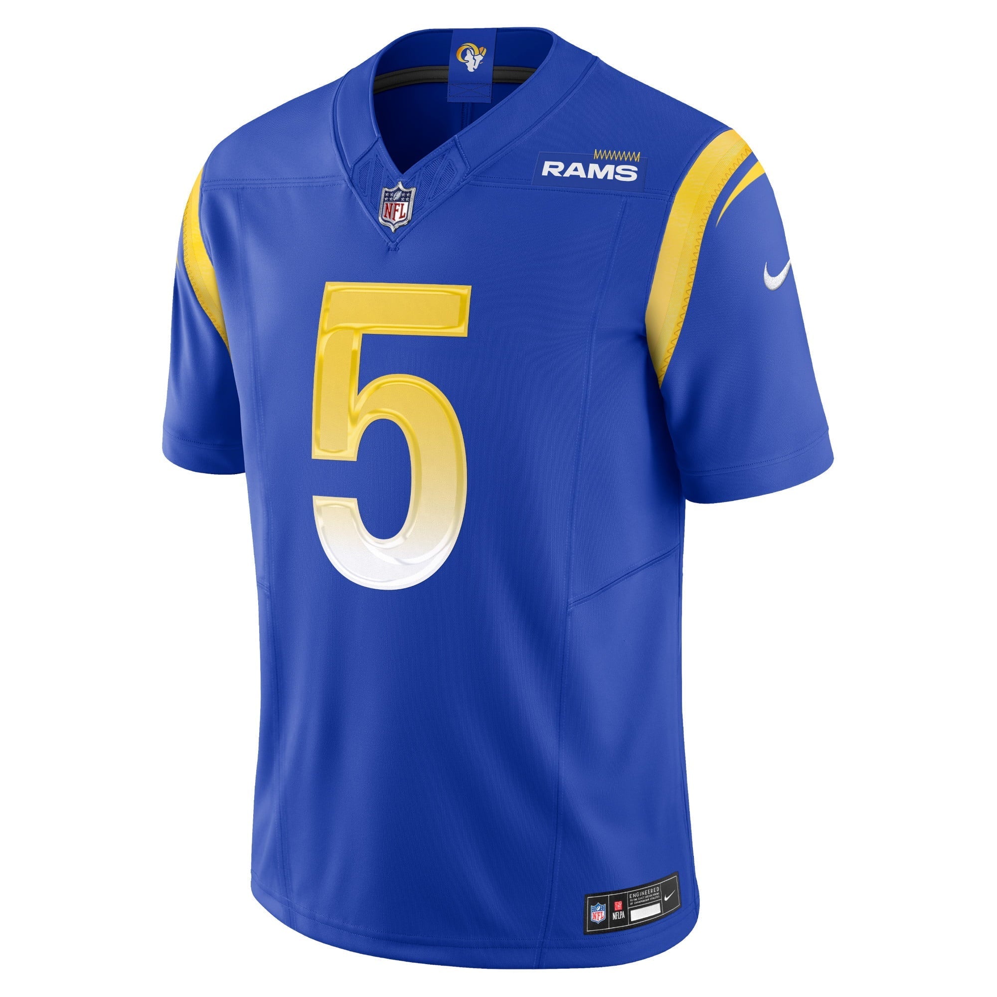 Men's Nike Jalen Ramsey Royal Los Angeles Rams Vapor F.U.S.E. Limited Jersey - vstockx