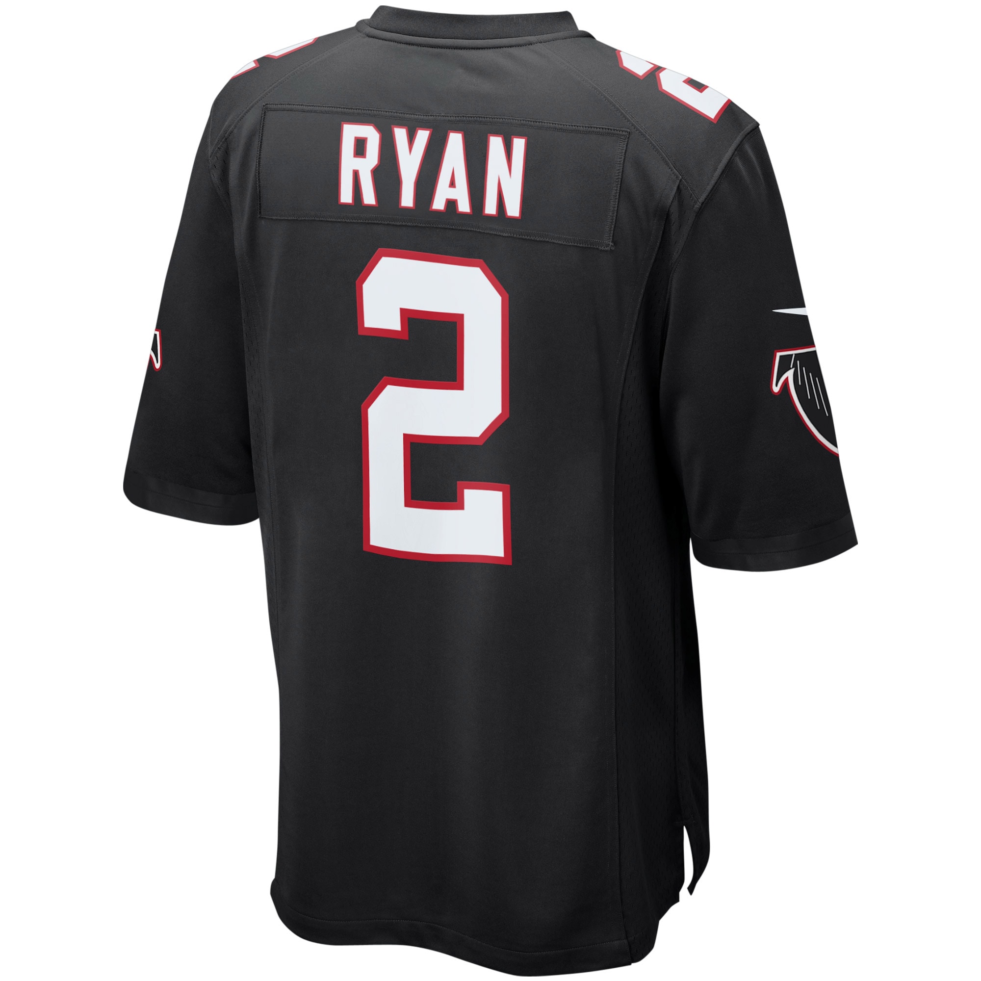 Matt Ryan Atlanta Falcons Nike Youth Alternate Game Jersey - Black - vstockx