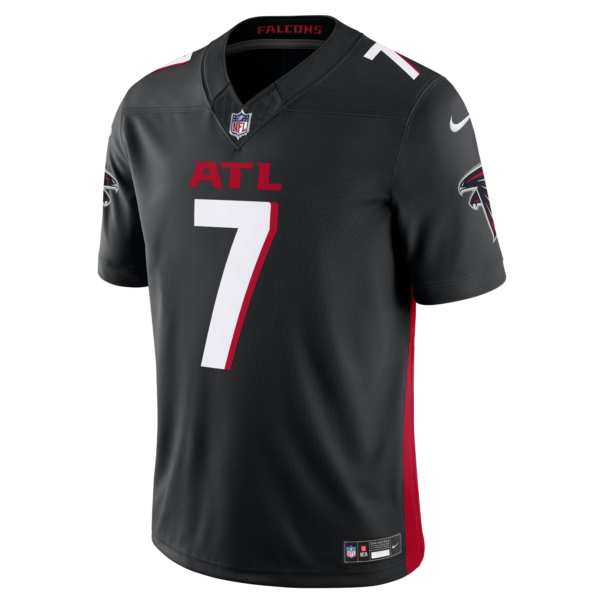 Men's Nike Bijan Robinson Black Atlanta Falcons Vapor F.U.S.E. Limited Jersey - vstockx