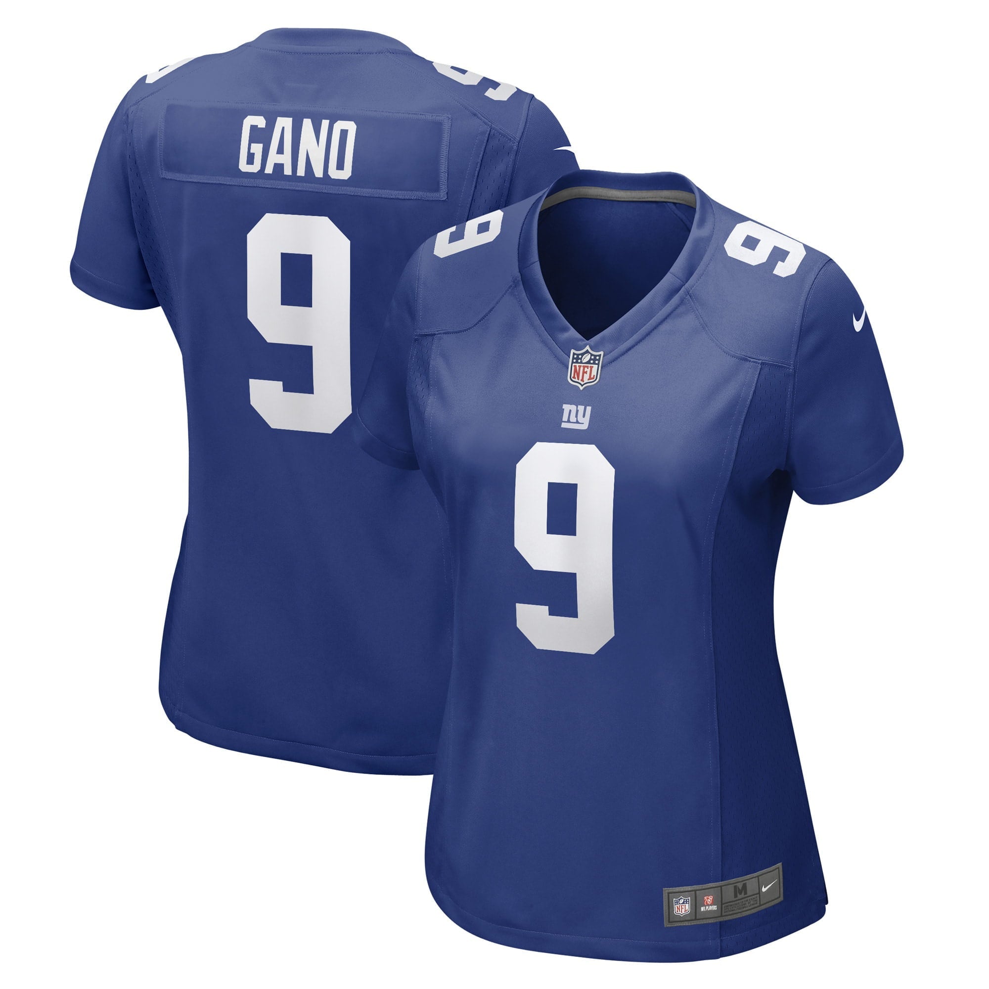 Women's Nike Graham Gano Royal New York Giants Team Game Player Jersey - vstockx
