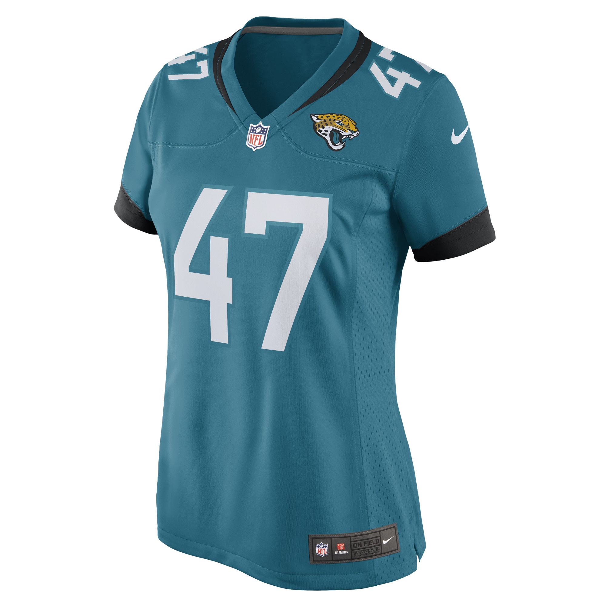 De'Shaan Dixon Jacksonville Jaguars Nike Women's Game Player Jersey - Teal - vstockx