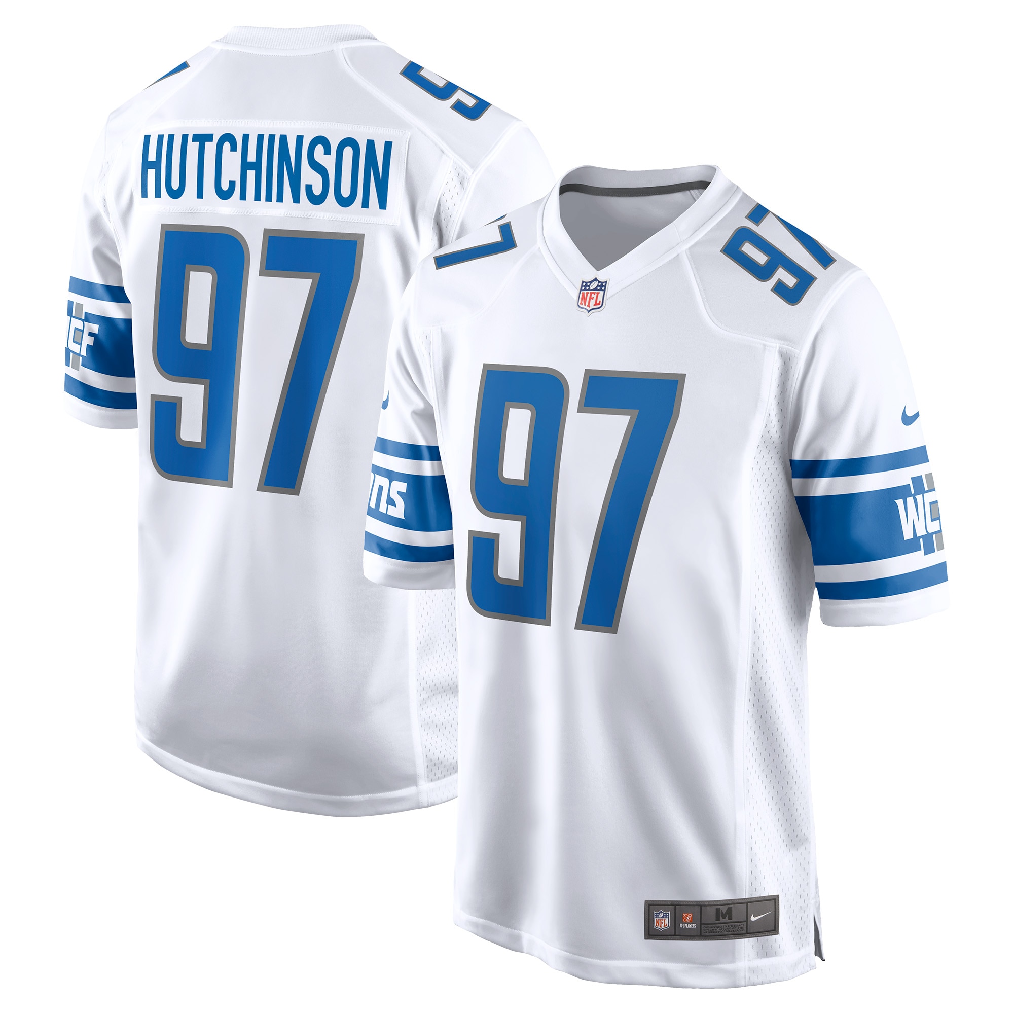 Aidan Hutchinson Detroit Lions Nike Player Game Jersey - White - vstockx
