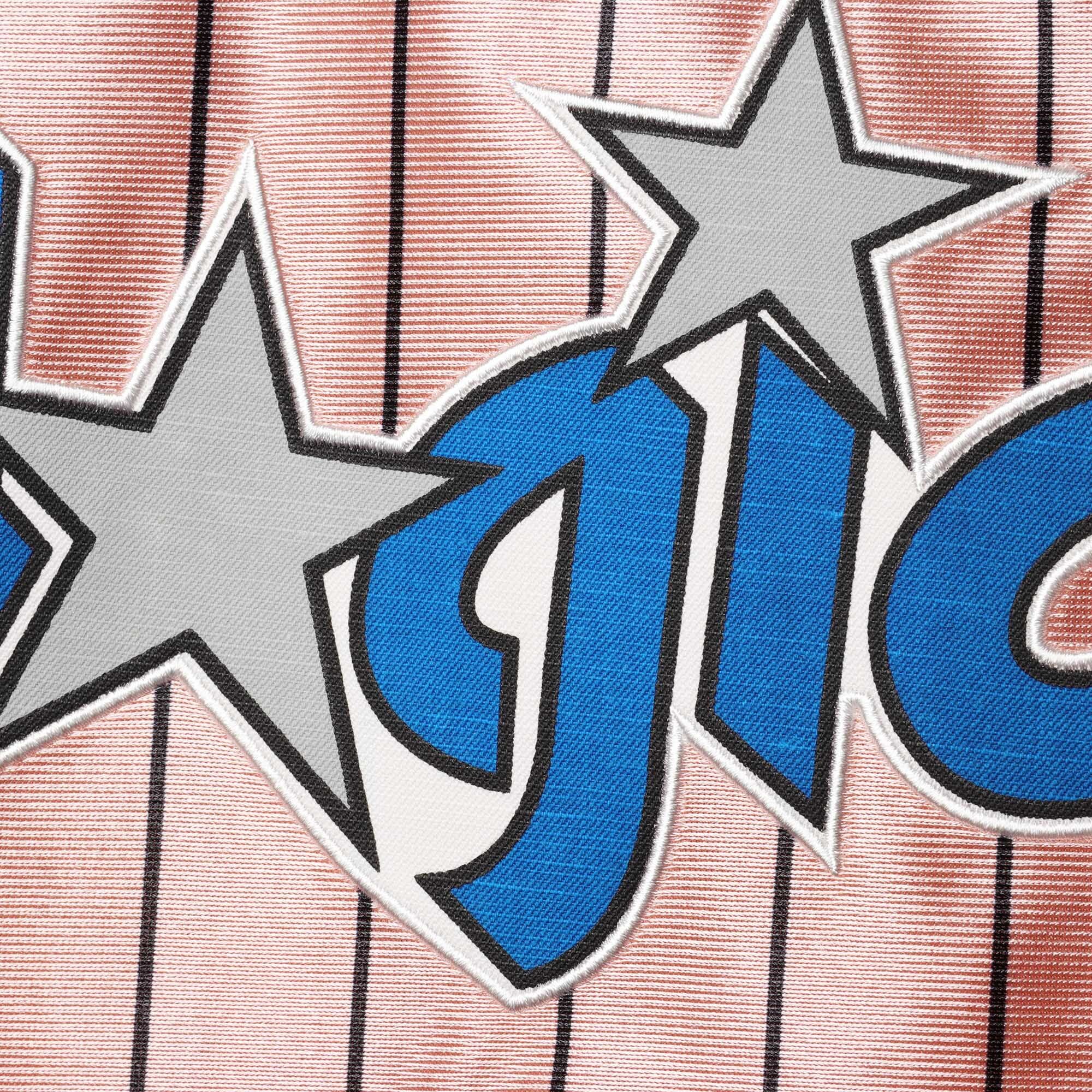 Penny Hardaway Orlando Magic Mitchell & Ness Women's 75th Anniversary Rose Gold 1993 Swingman Jersey - Pink - vstockx