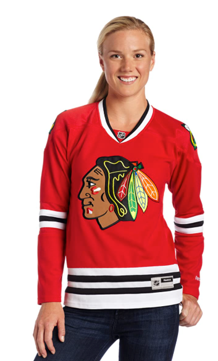 Women's Chicago Blackhawks Premier Home Reebok Jersey - vstockx