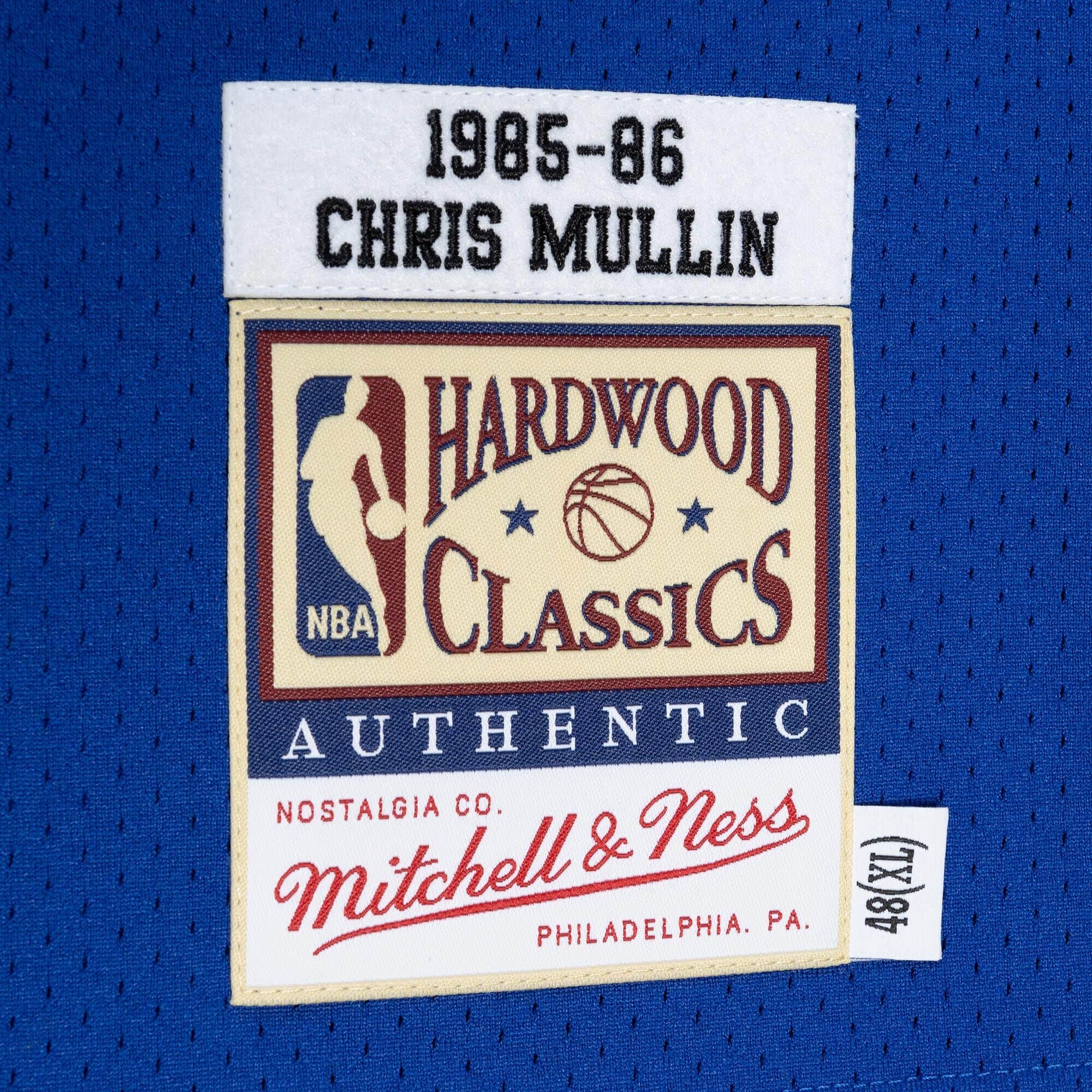 Authentic Chris Mullin Golden State Warriors 1985-86 Jersey - vstockx