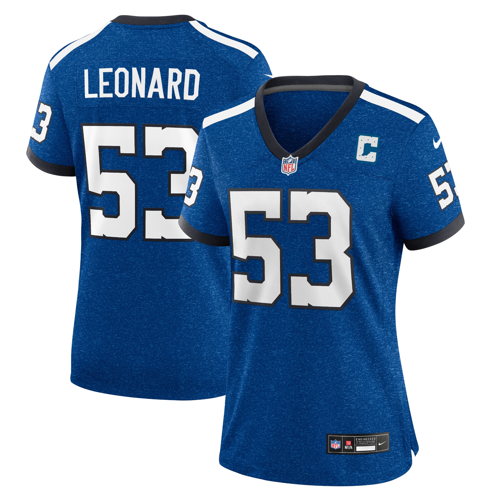 Shaquille Leonard Indianapolis Colts Nike Women's Player Jersey - Blue - vstockx