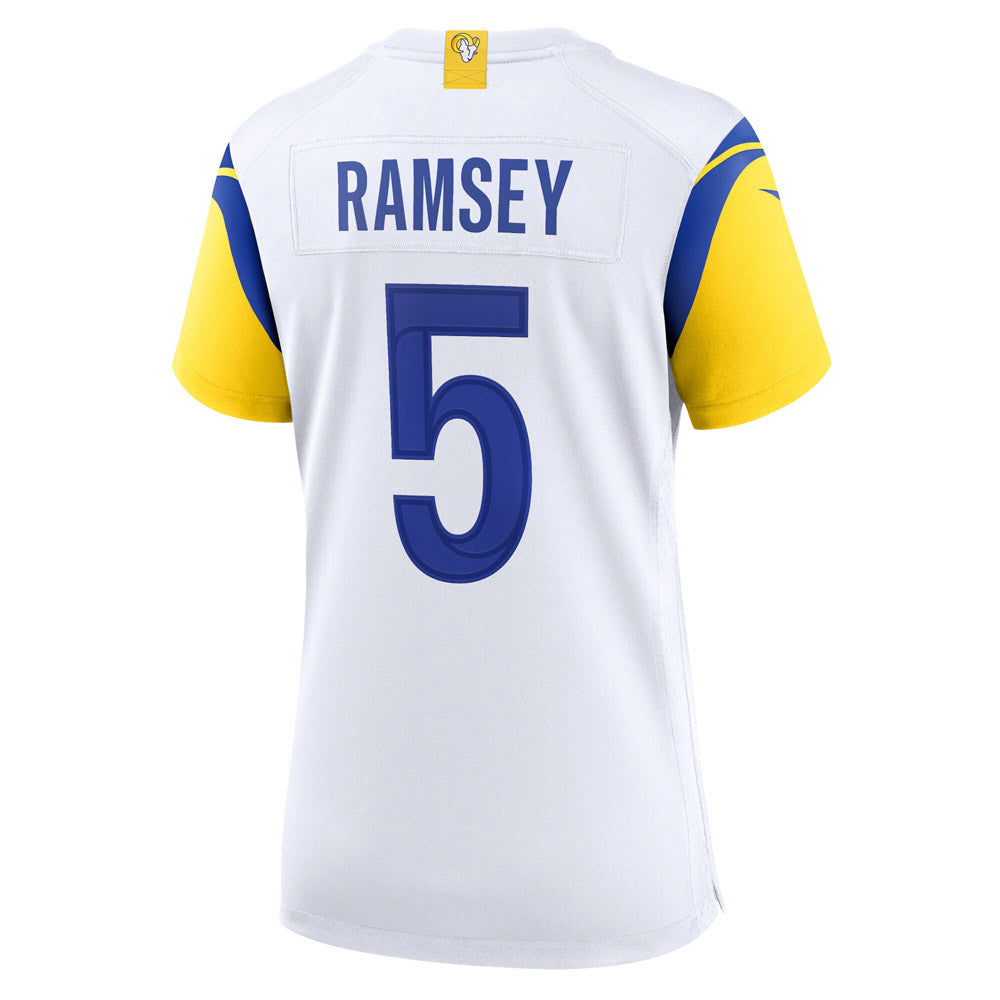 Women's Los Angeles Rams Jalen Ramsey Game Jersey- White - vstockx