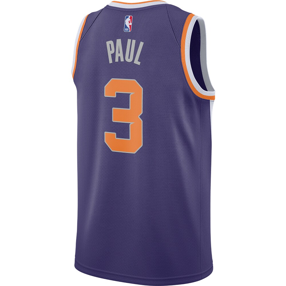 Chris Paul Phoenix Suns Nike 2020/21 Swingman Jersey Purple - Icon Edition - vstockx