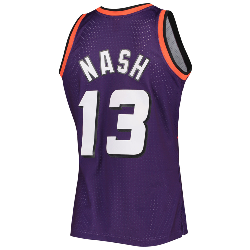 Men's Phoenix Suns Steve Nash 1996-97 Hardwood Classics Jersey - Purple - vstockx