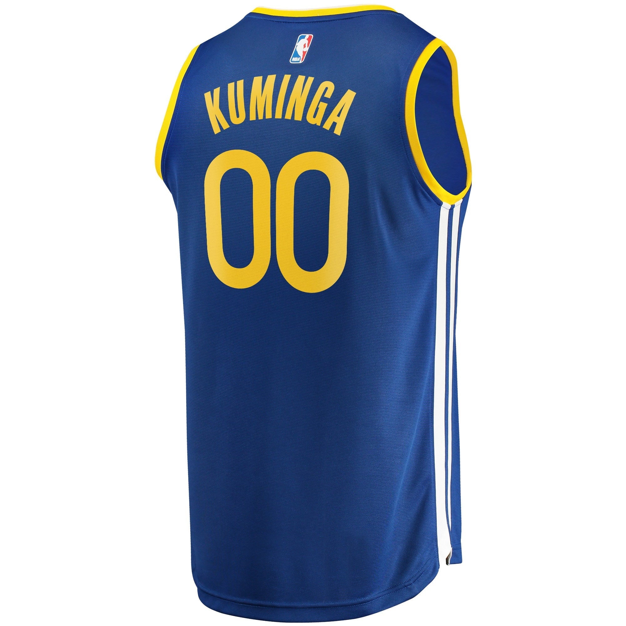 Men's Fanatics Branded Jonathan Kuminga Royal Golden State Warriors 2021/22 Fast Break Replica Jersey - Icon Edition - vstockx