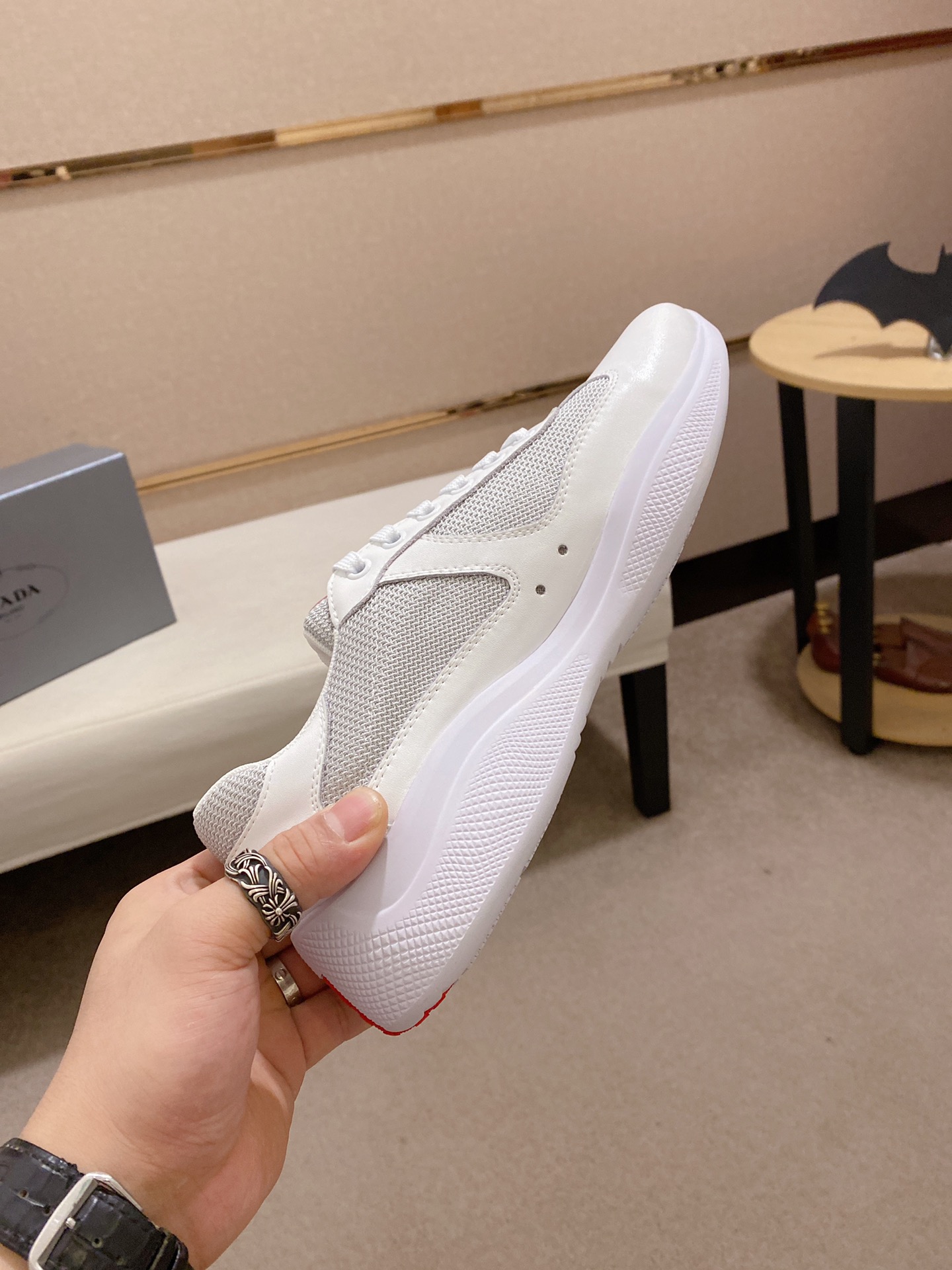 Prada America's Cup sneaker 15 - vstockx