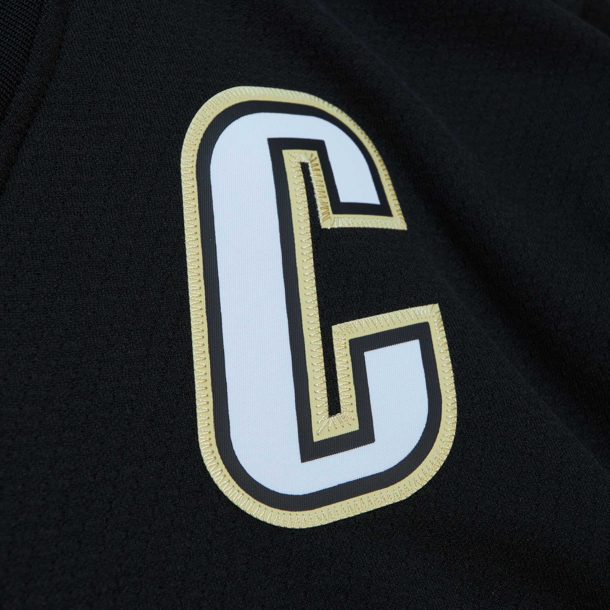 Sidney Crosby Pittsburgh Penguins Mitchell & Ness Big & Tall 2008 Captain Patch Blue Line Player Jersey - Black - vstockx