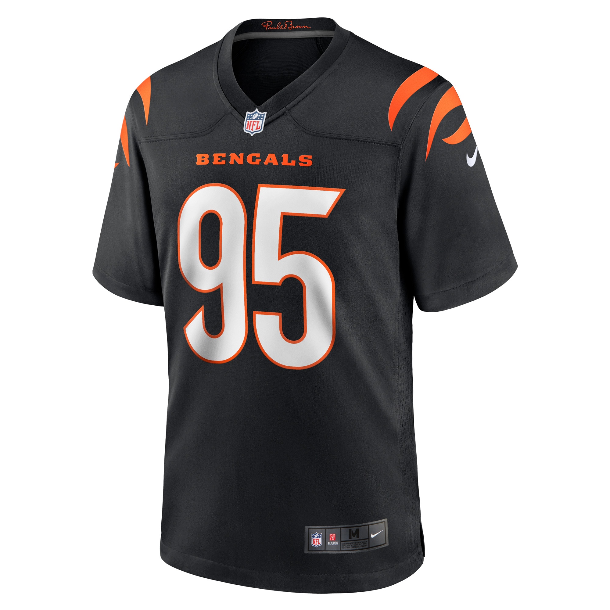 Zach Carter Cincinnati Bengals Nike Game Player Jersey - Black - vstockx