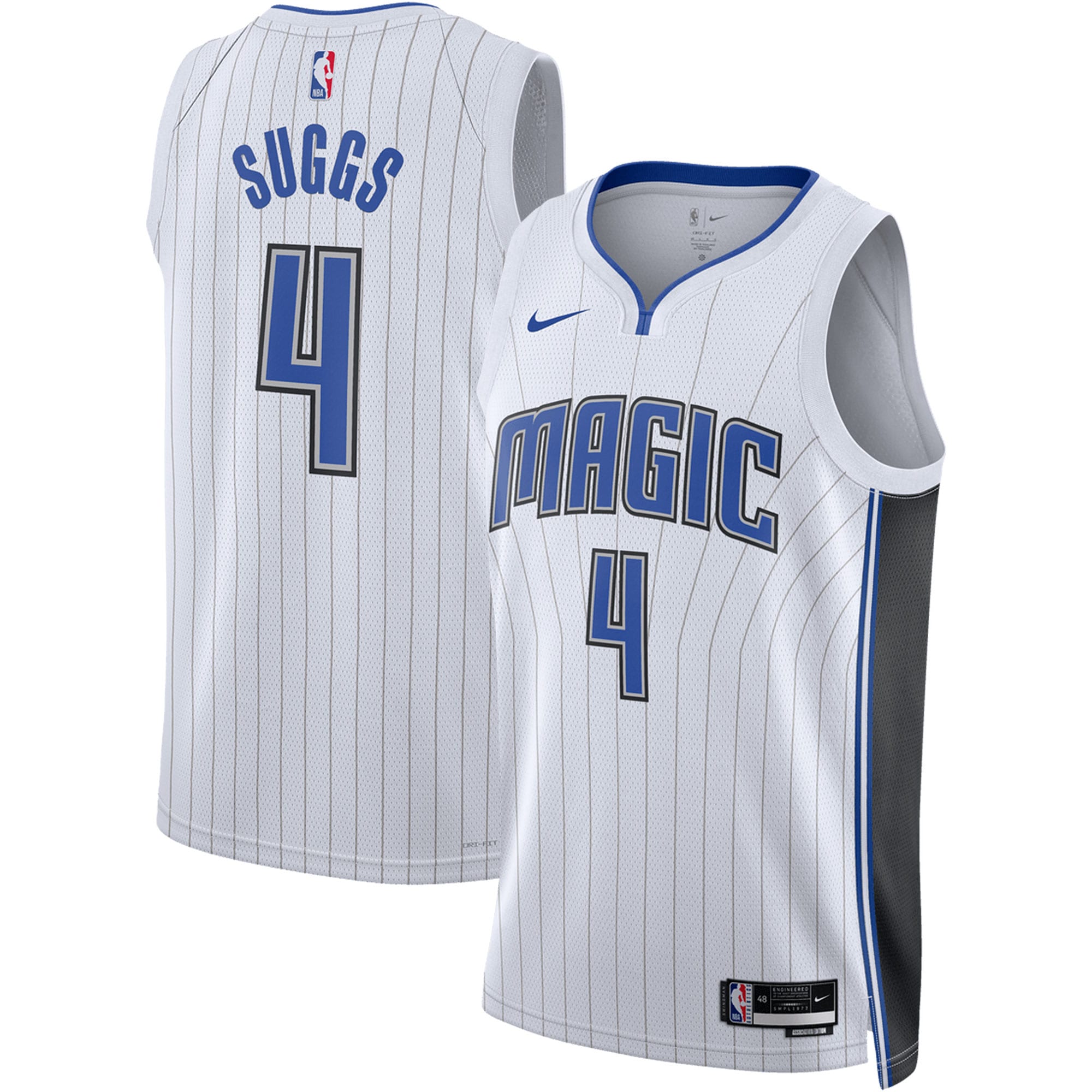 Jalen Suggs Orlando Magic Nike Unisex Swingman Jersey - Association Edition - White - vstockx