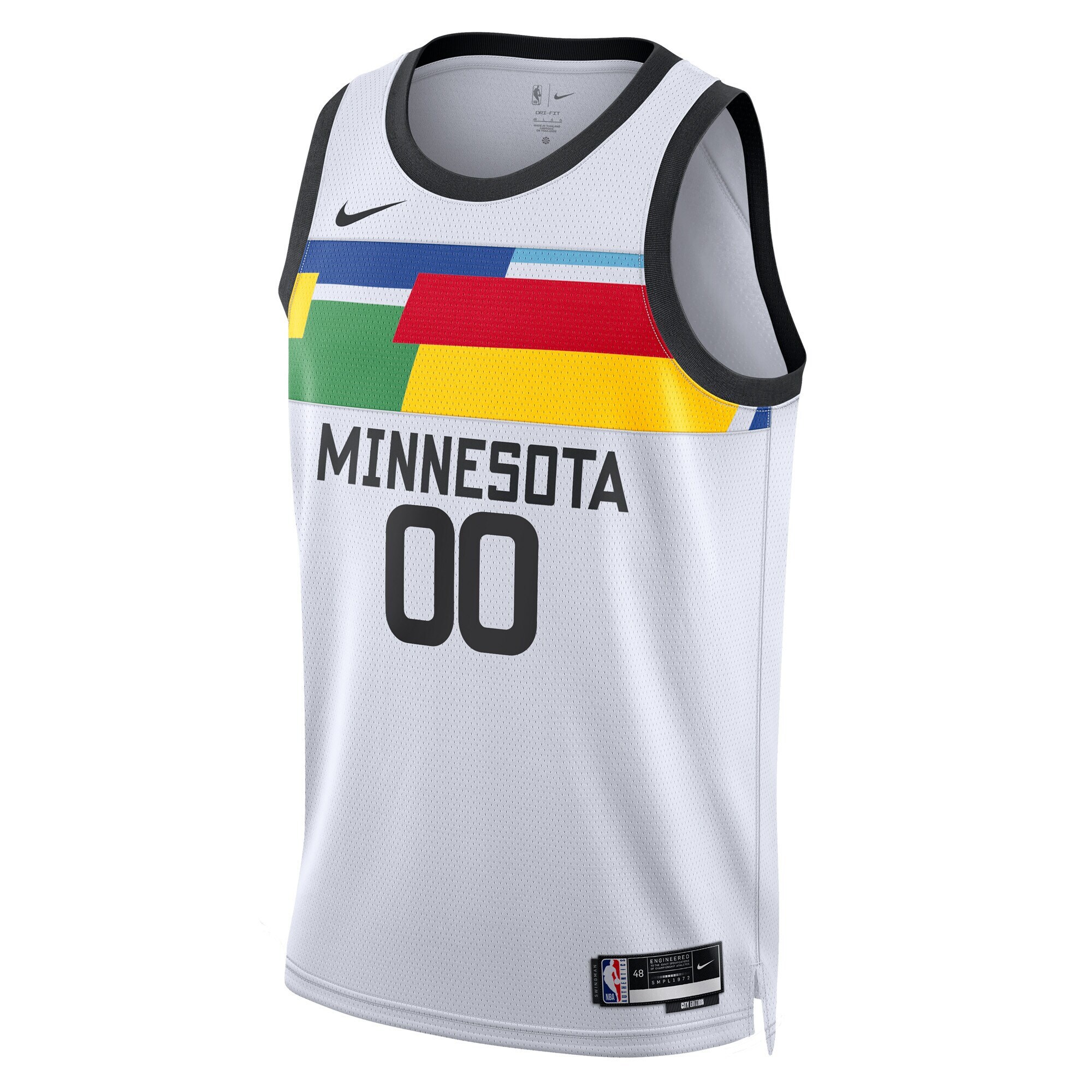 Minnesota Timberwolves Nike Unisex 2022/23 Swingman Custom Jersey - City Edition - White - vstockx