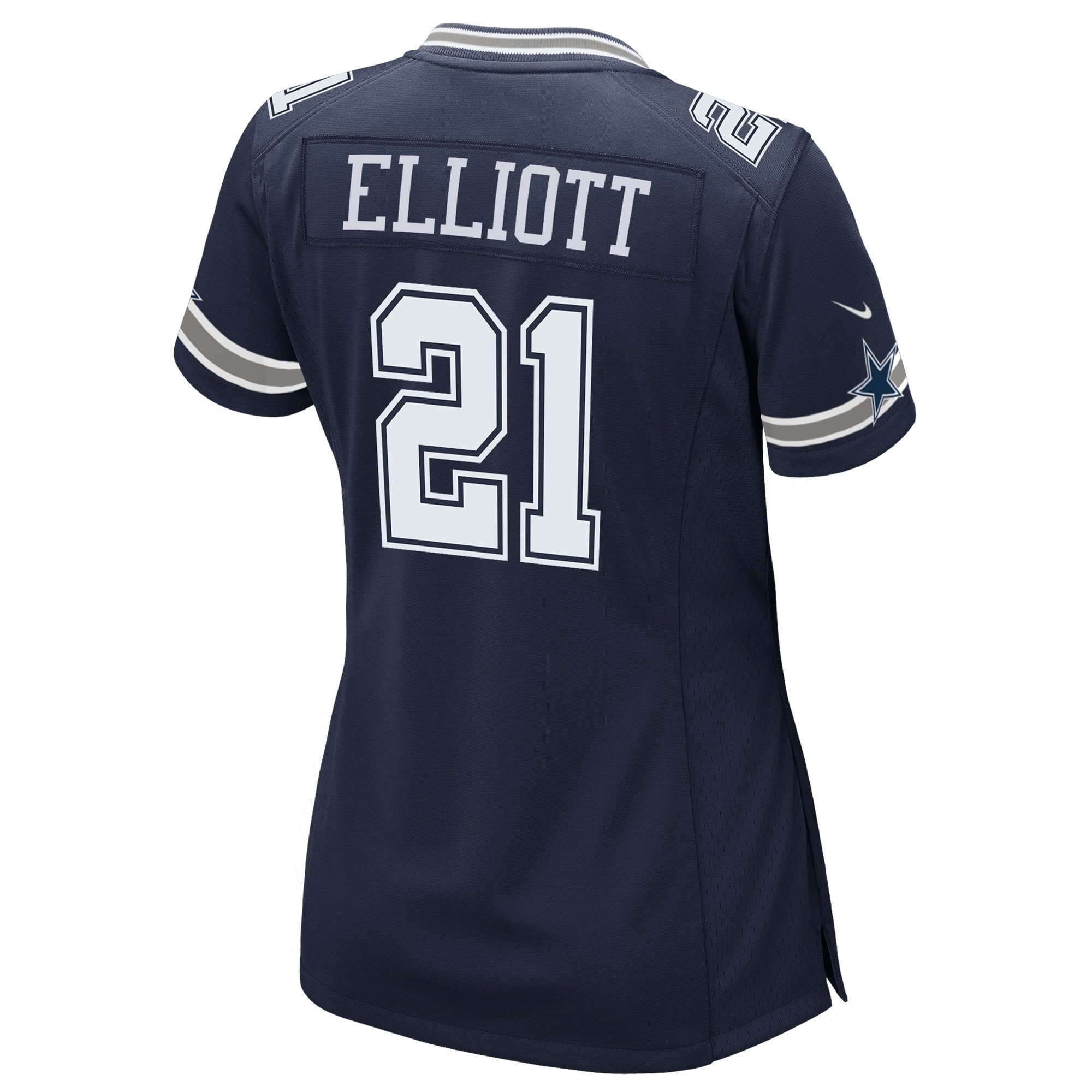Ezekiel Elliott Dallas Cowboys Nike Women's Game Team Jersey - Navy - vstockx