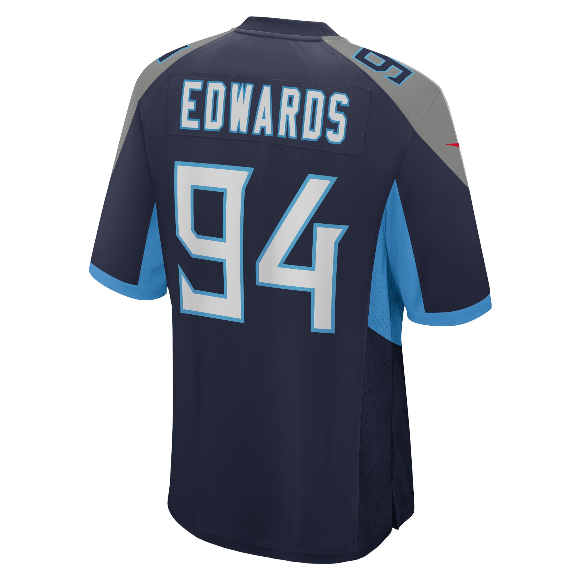 Mario Edwards Tennessee Titans Nike Home Game Player Jersey - Navy - vstockx