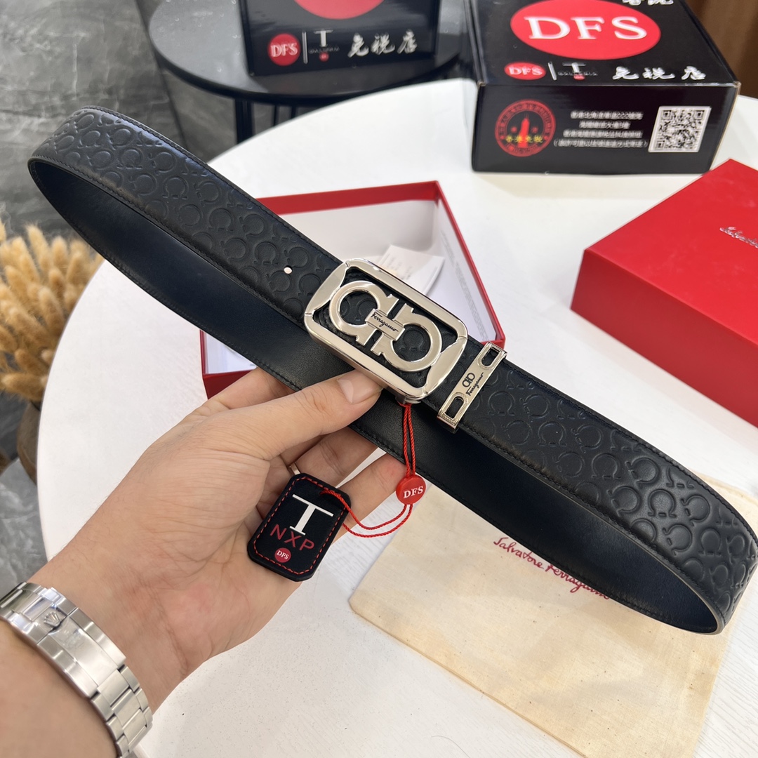 Streetwear Belt Ferragamo 320335 size:3.5cm - vstockx