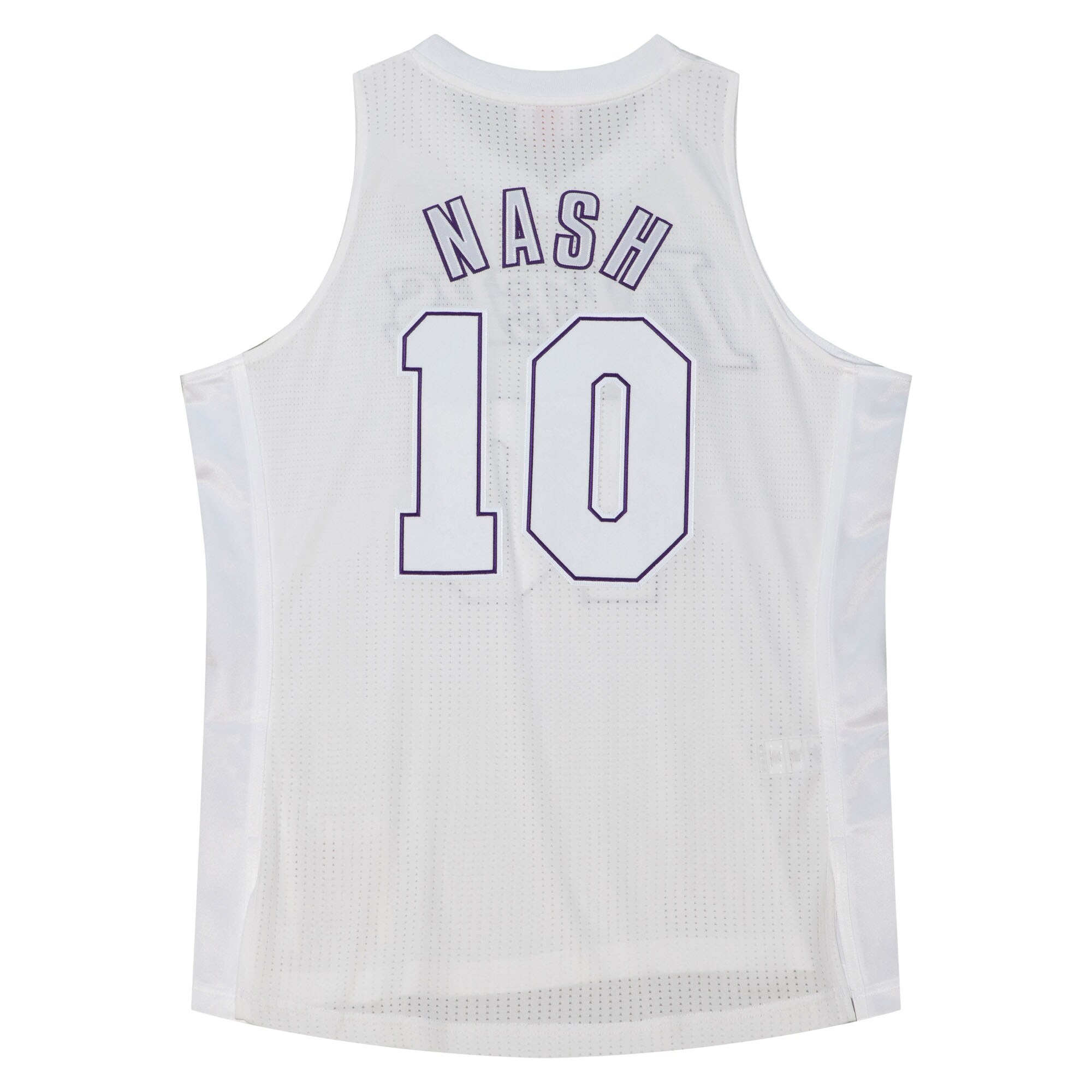 Steve Nash Los Angeles Lakers Mitchell & Ness 2012 Authentic Player Jersey - White - vstockx