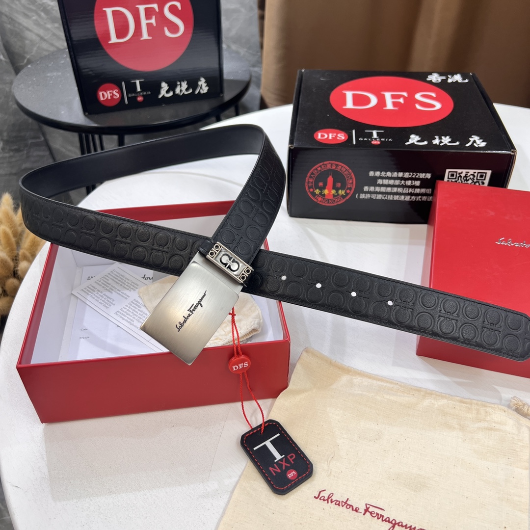 Streetwear Belt Ferragamo 320321 size:3.5cm - vstockx