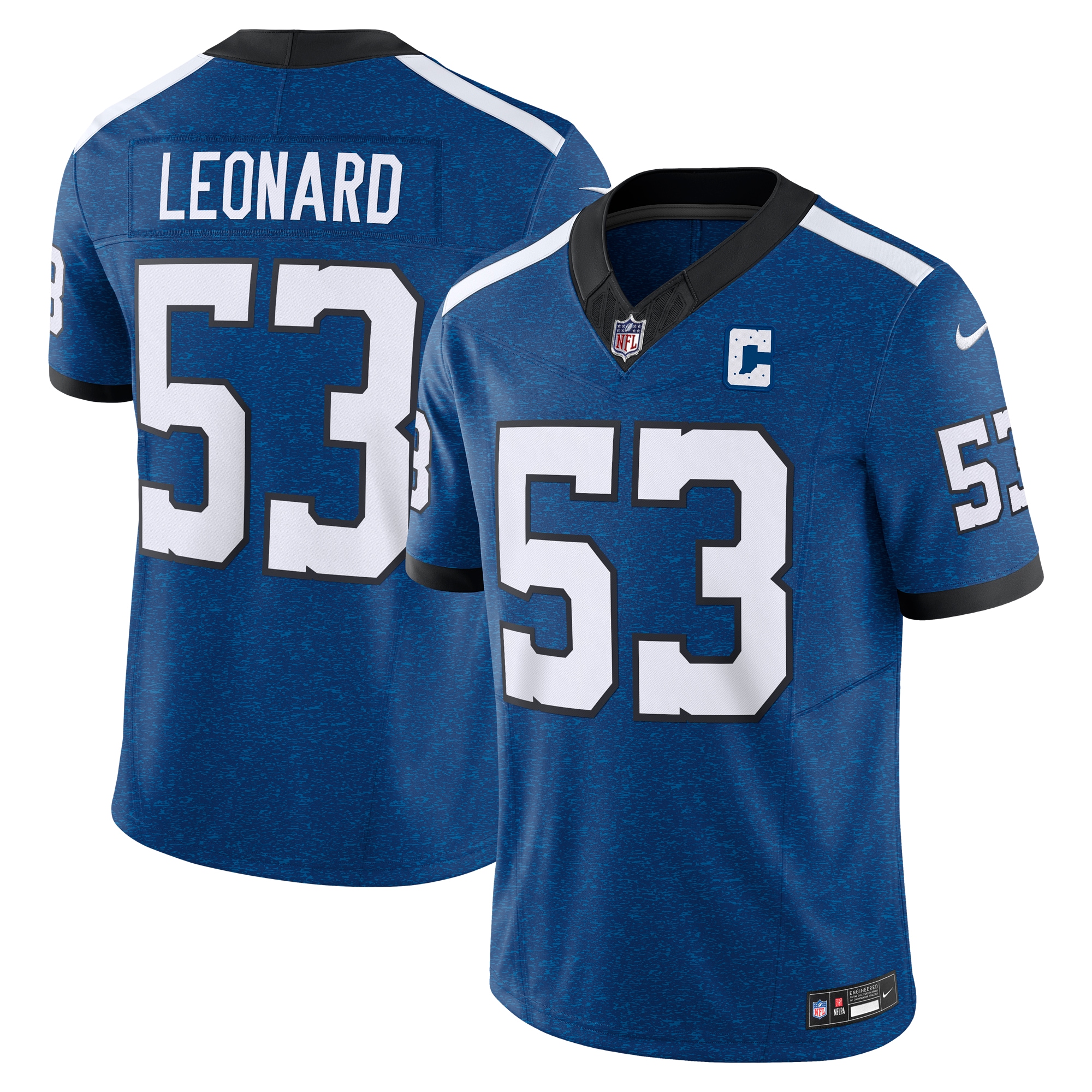Shaquille Leonard Indianapolis Colts Nike Vapor F.U.S.E. Limited Jersey - Blue - vstockx
