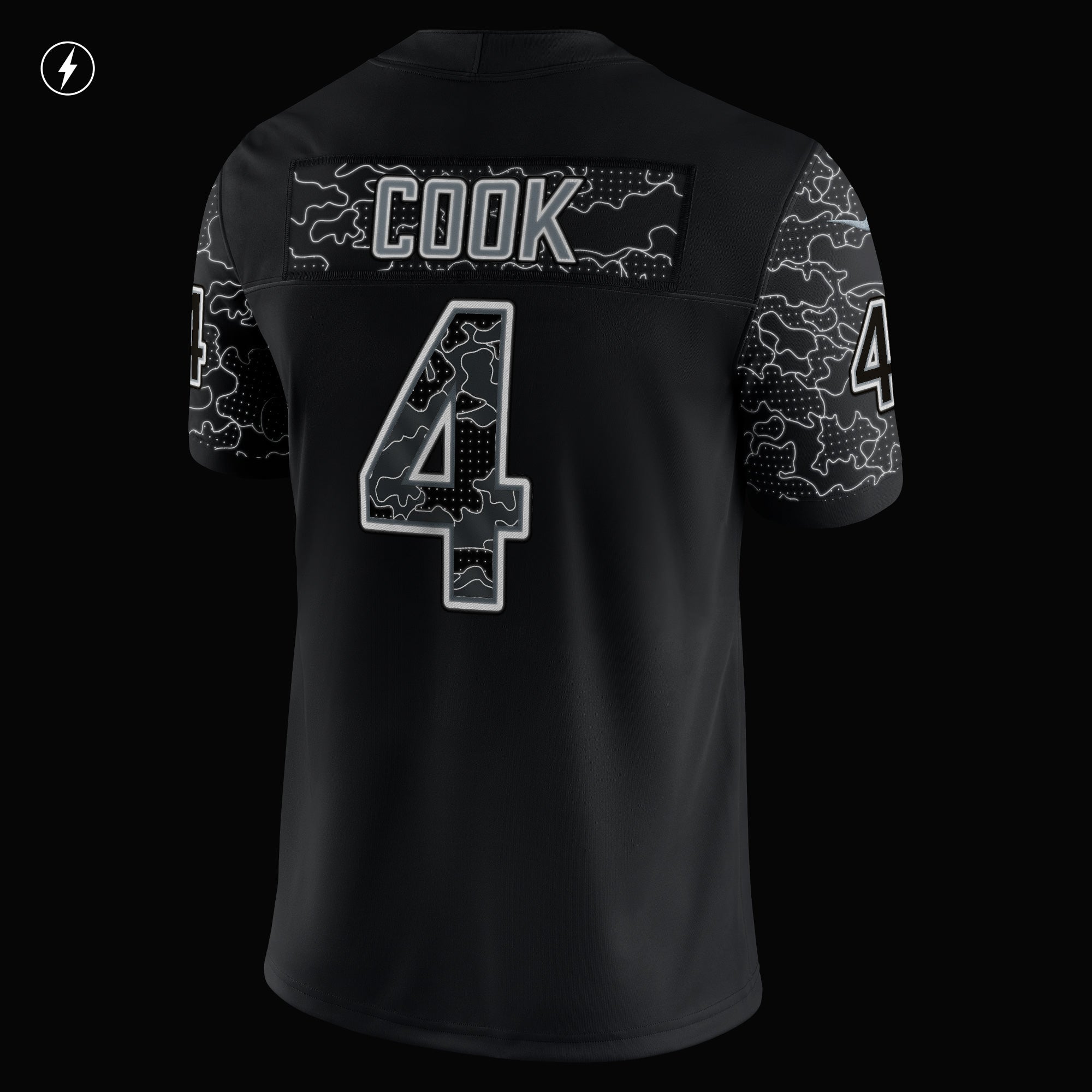 Men's Nike Dalvin Cook Black Minnesota Vikings RFLCTV Limited Jersey - vstockx