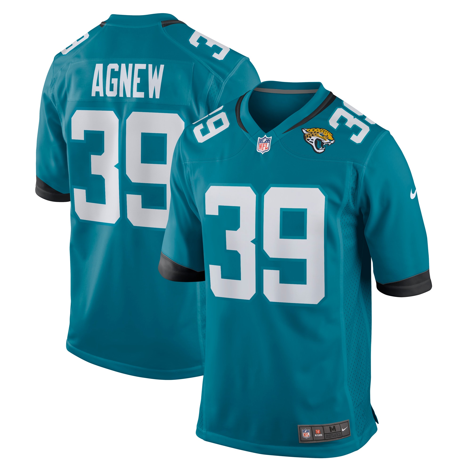 Jamal Agnew Jacksonville Jaguars Nike Game Jersey - Teal - vstockx