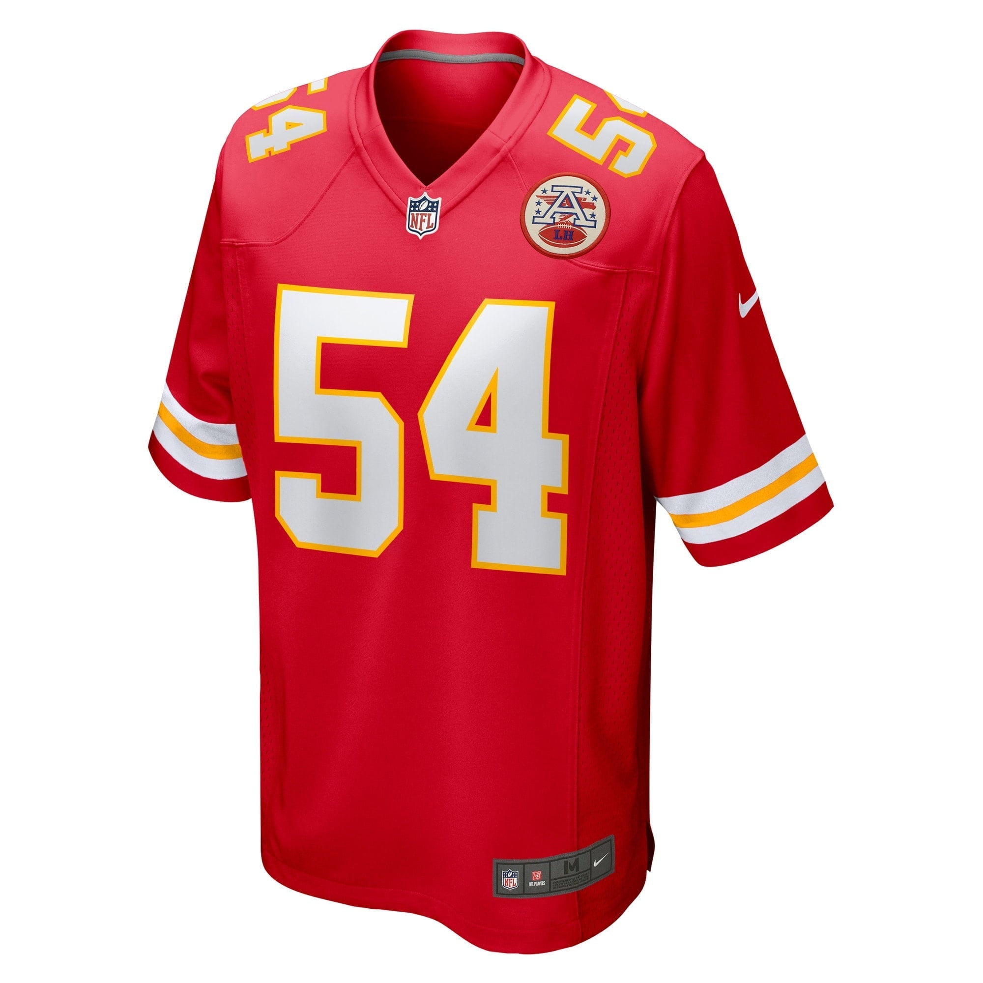 Men's Nike Leo Chenal Red Kansas City Chiefs Game Player Jersey - vstockx