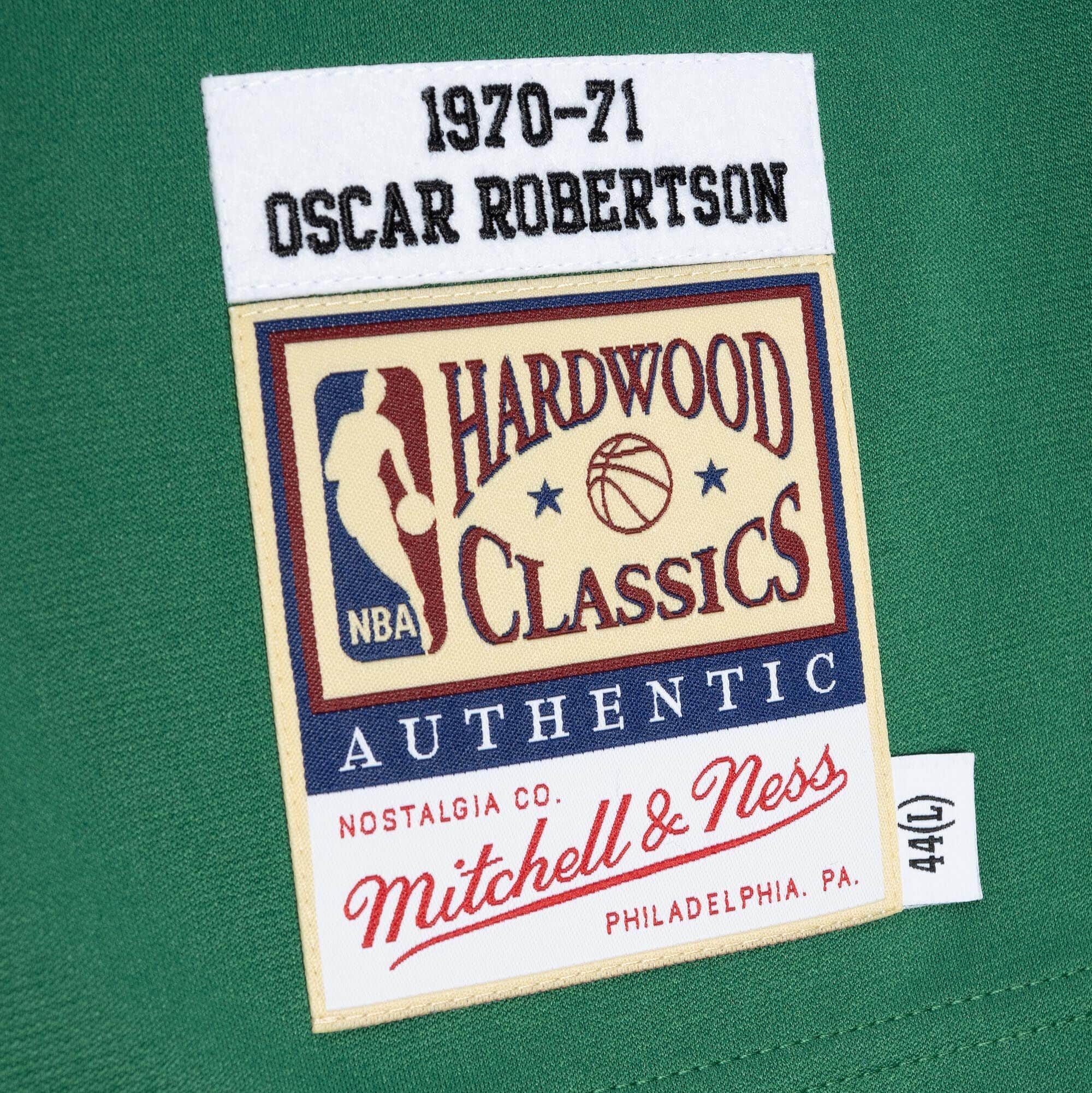 Authentic Oscar Robertson Milwaukee Bucks 1970-71 Jersey - vstockx