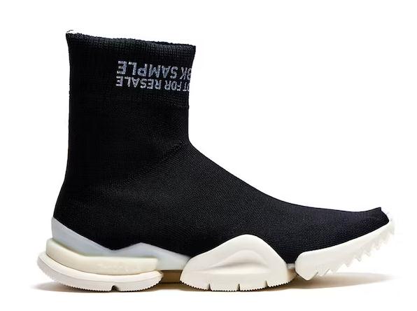 Reebok Sock Run.r Barney's Black - vstockx