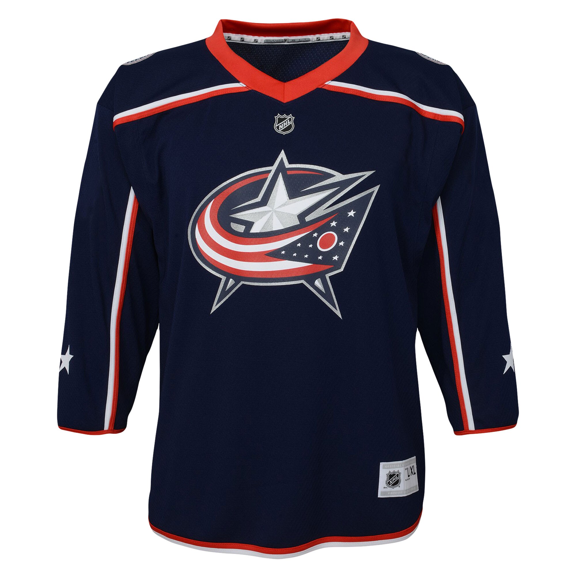 Johnny Gaudreau Columbus Blue Jackets Toddler Home Replica Player Jersey - Navy - vstockx
