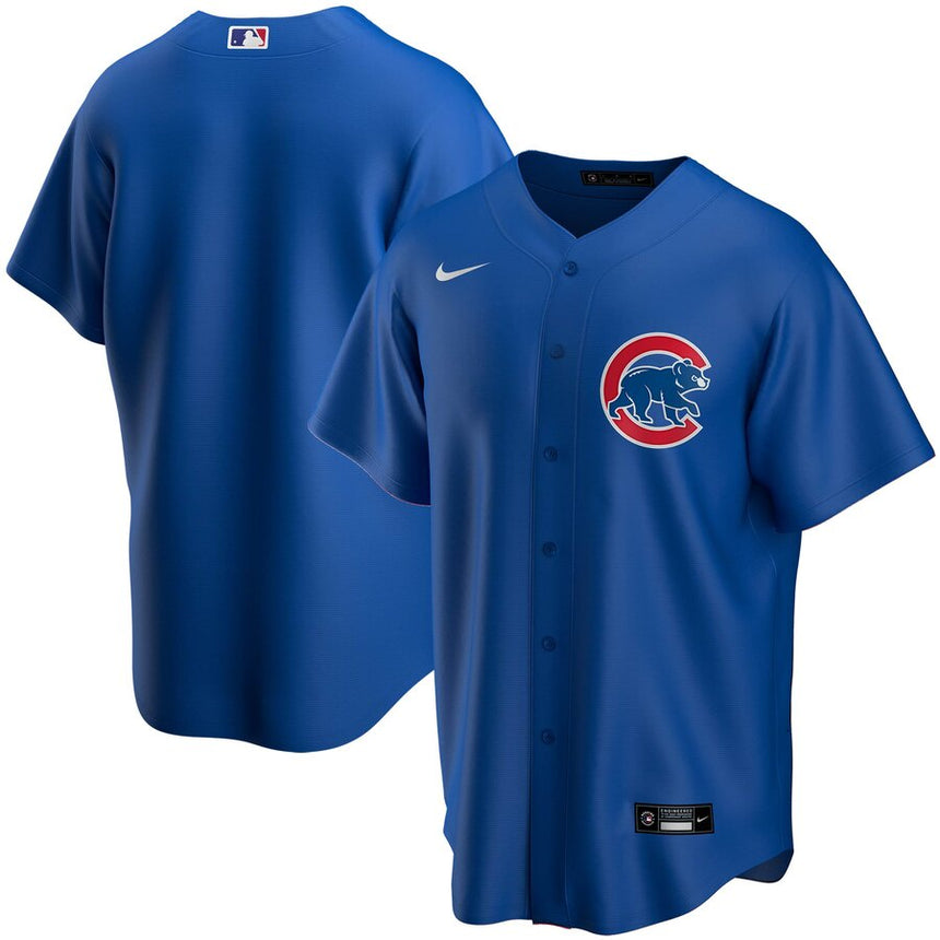 Men's Chicago Cubs Blue Alternate Replica Jersey - vstockx