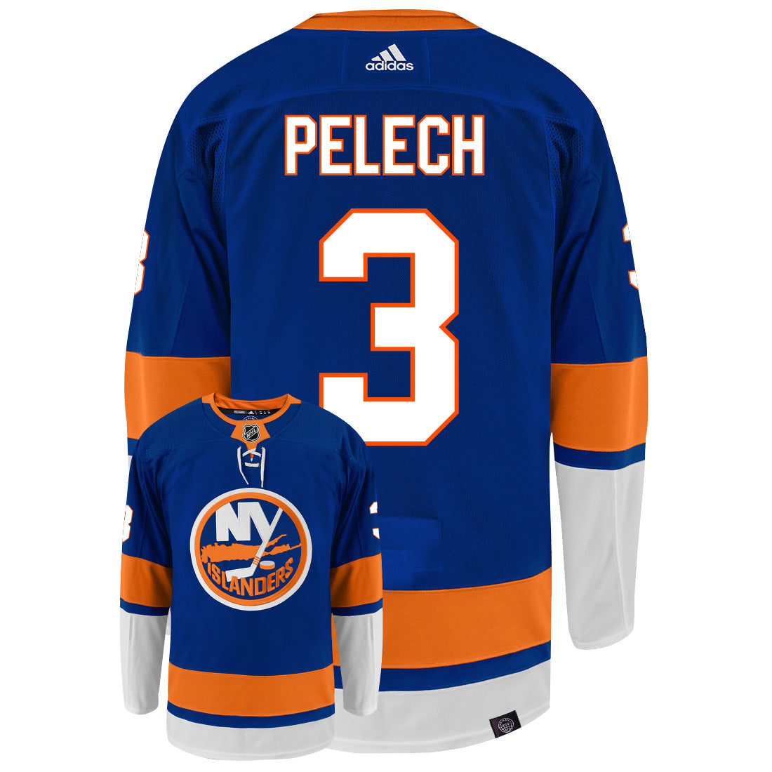 Adam Pelech New York Islanders Adidas Primegreen Authentic NHL Hockey Jersey - vstockx