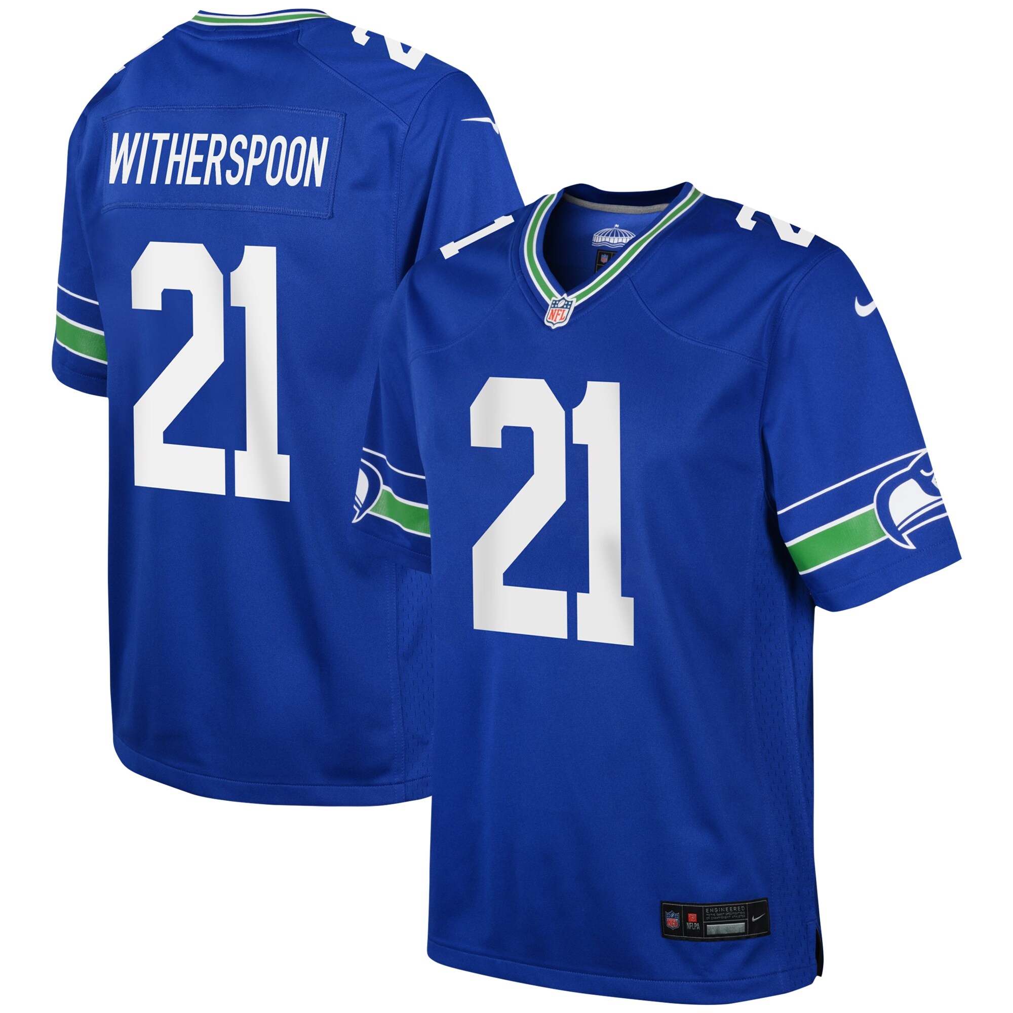 Devon Witherspoon Seattle Seahawks Nike Youth Game Jersey - Royal - vstockx