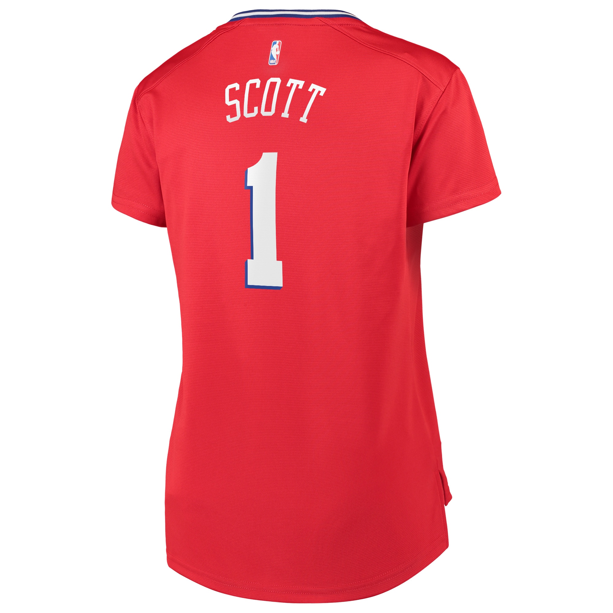 Mike Scott Philadelphia 76ers Fanatics Branded Women's Fast Break Replica Player Jersey - Statement Edition - Red - vstockx