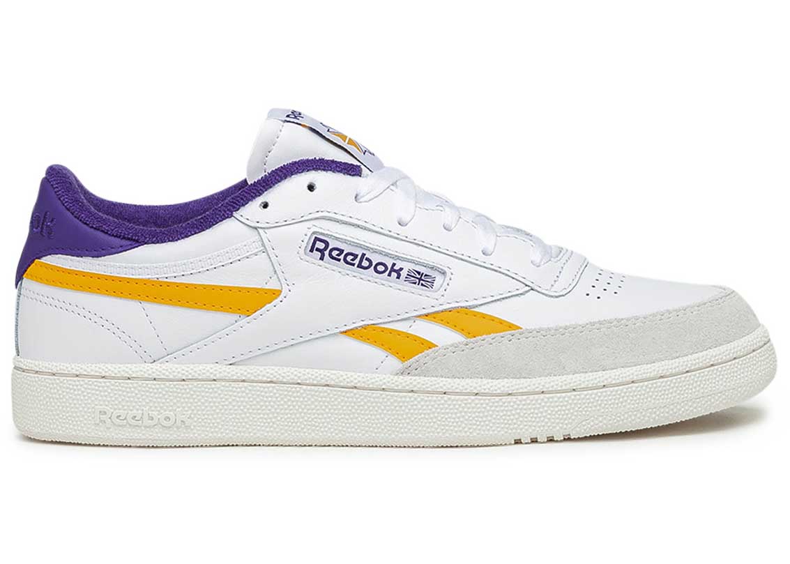 Reebok Club C Revenge White Bold Purple - vstockx